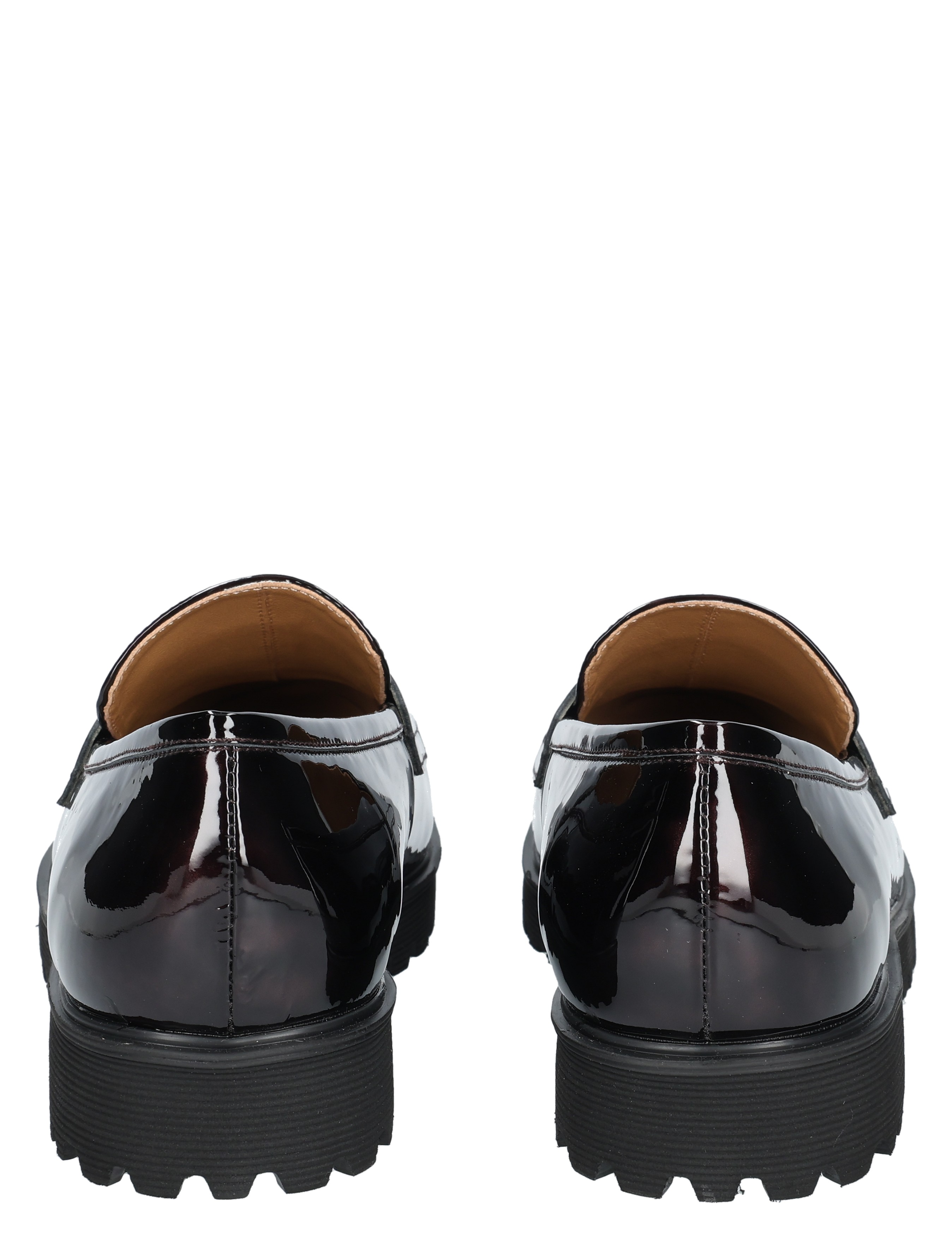 Di Lauro - Cecilia Dark Brown Patent Leopard - Dames - Loafers - 49493_20_6