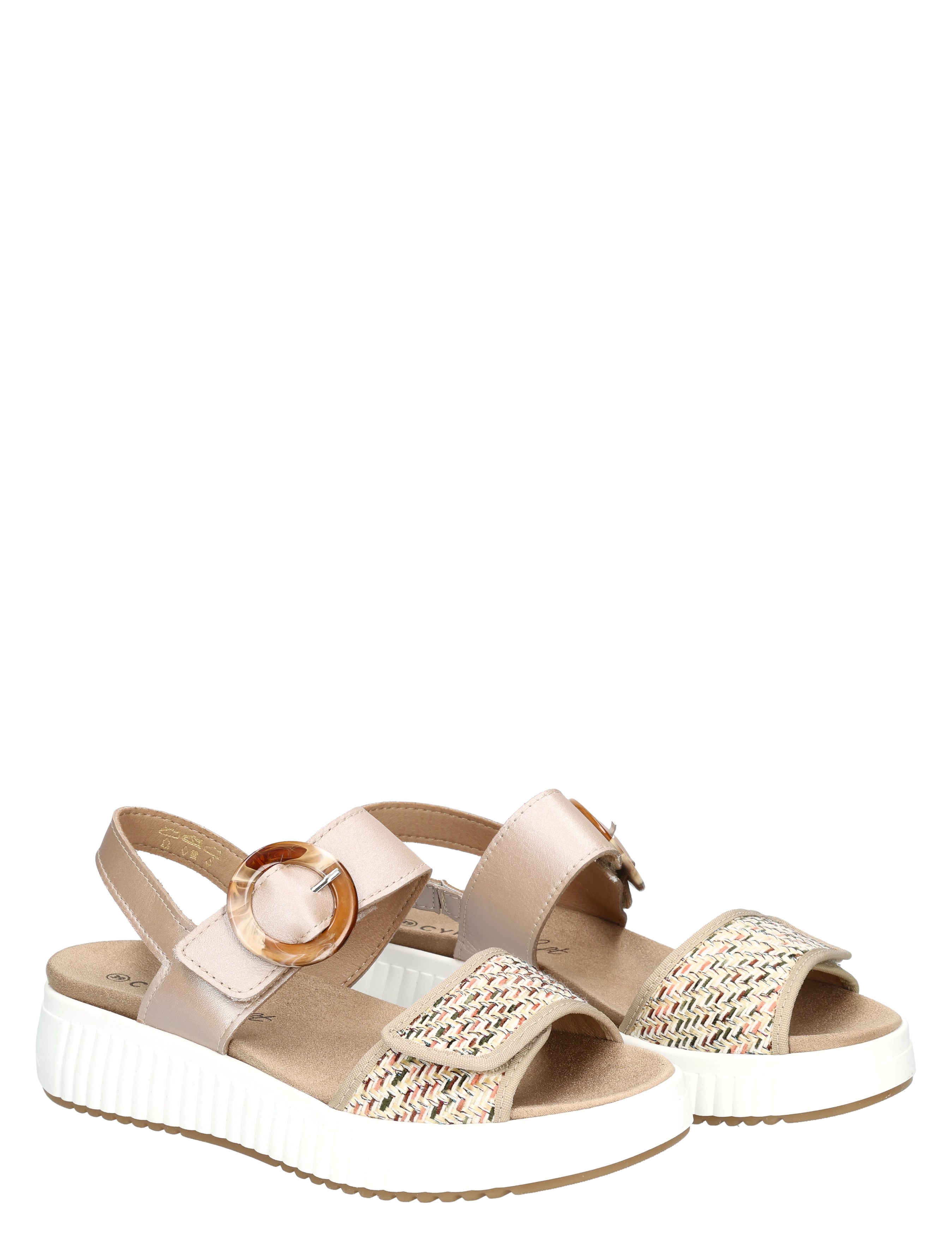 Cypres Soft - Zofia 2615531 Canvas Cream 0823 - Dames - Sandalen - 50846_77_5