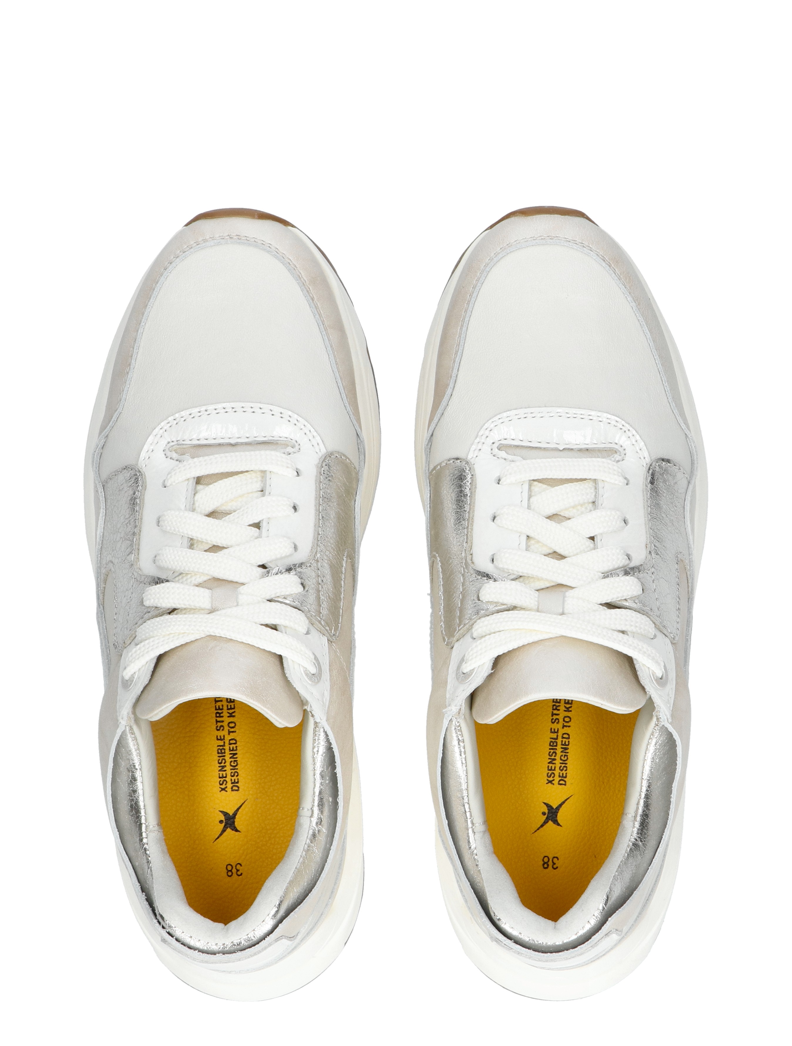 Xsensible - 33000.3 Golden Gate 176 Soft Pearl Combi G-Wijdte - Sneakers - Dames - Lage Sneakers - 47526_88_7