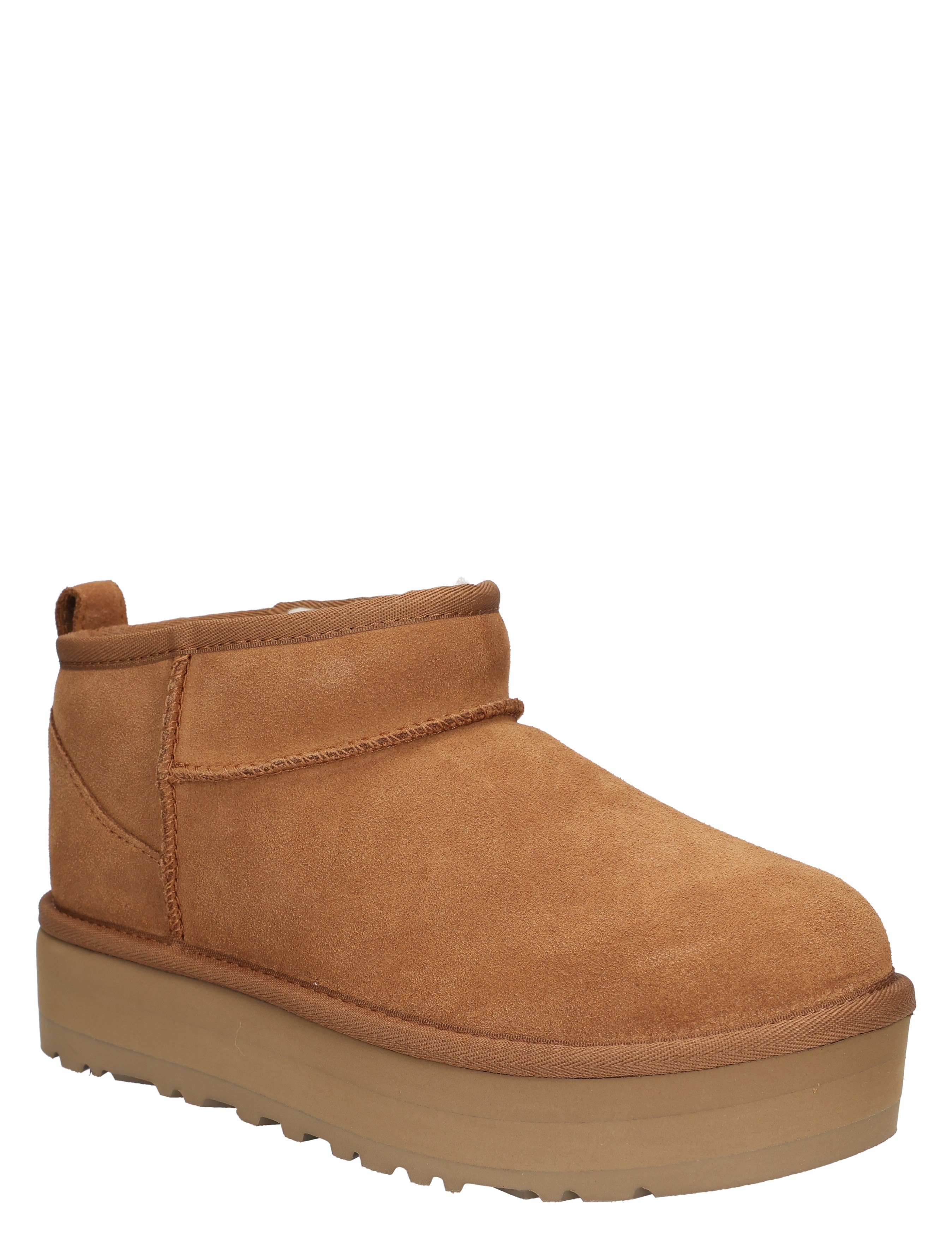 UGG - Classic Ultra Mini Platform Kids Chestnut - Meisjes - Boots - Enkellaarsjes - 48149_22_3