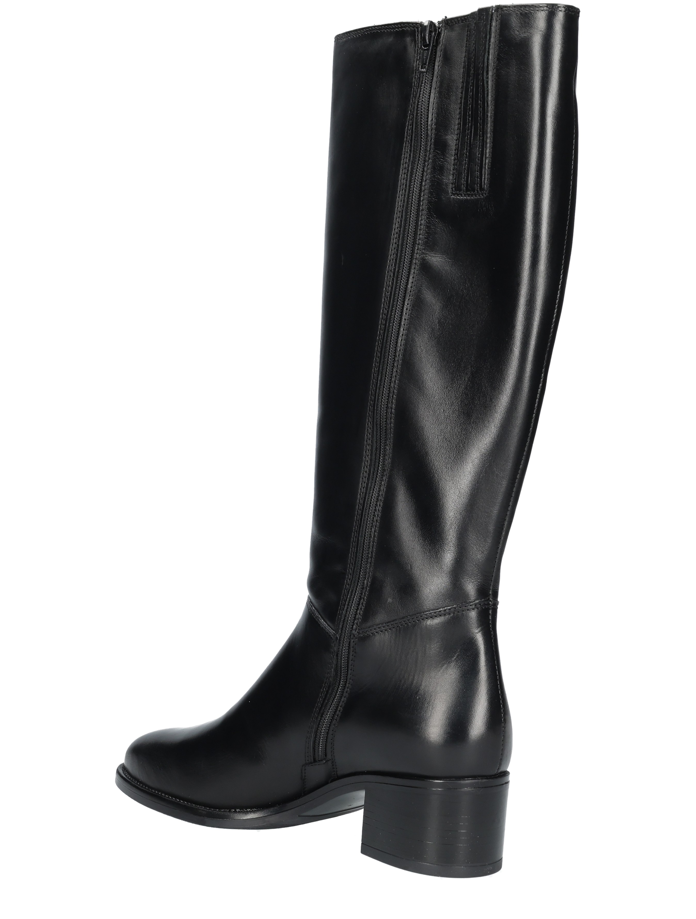 Gioia - Yva 2540049 158 Nero Leather - Dames - Boots - Lange Laarzen - 49534_11_4