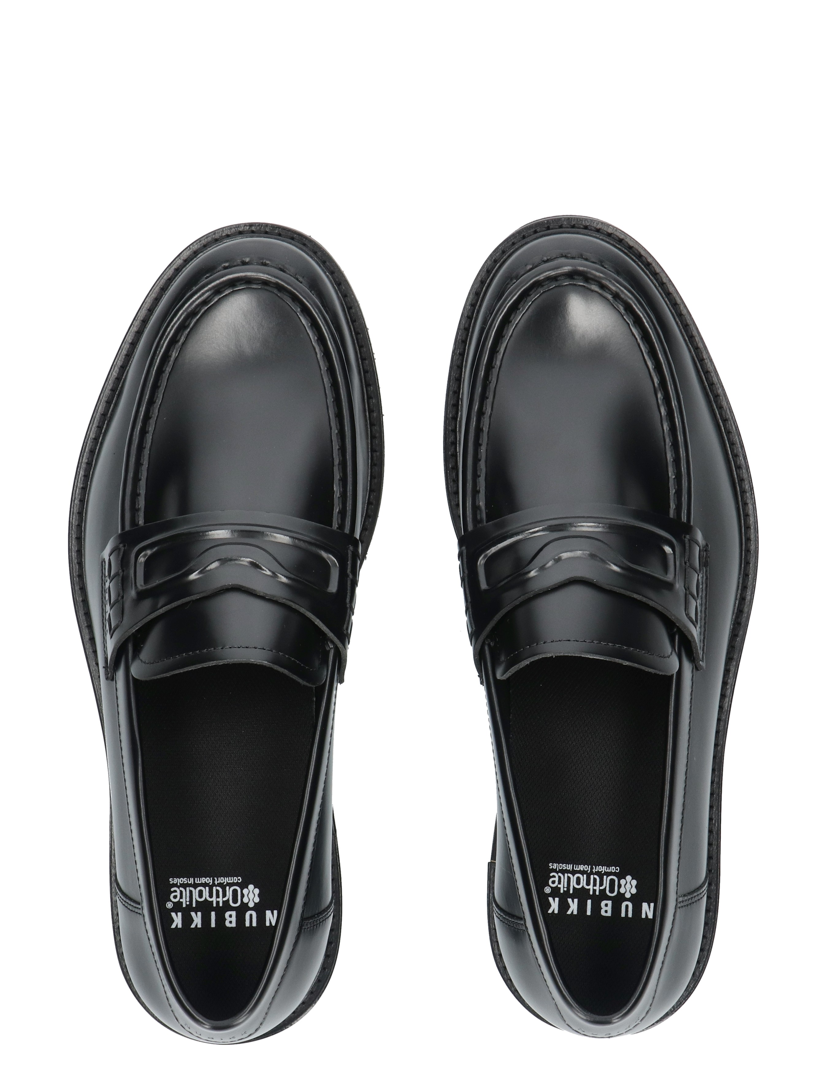 lakkenschoenen, loafers, penny loafer, zwart leer, gladde afwerking