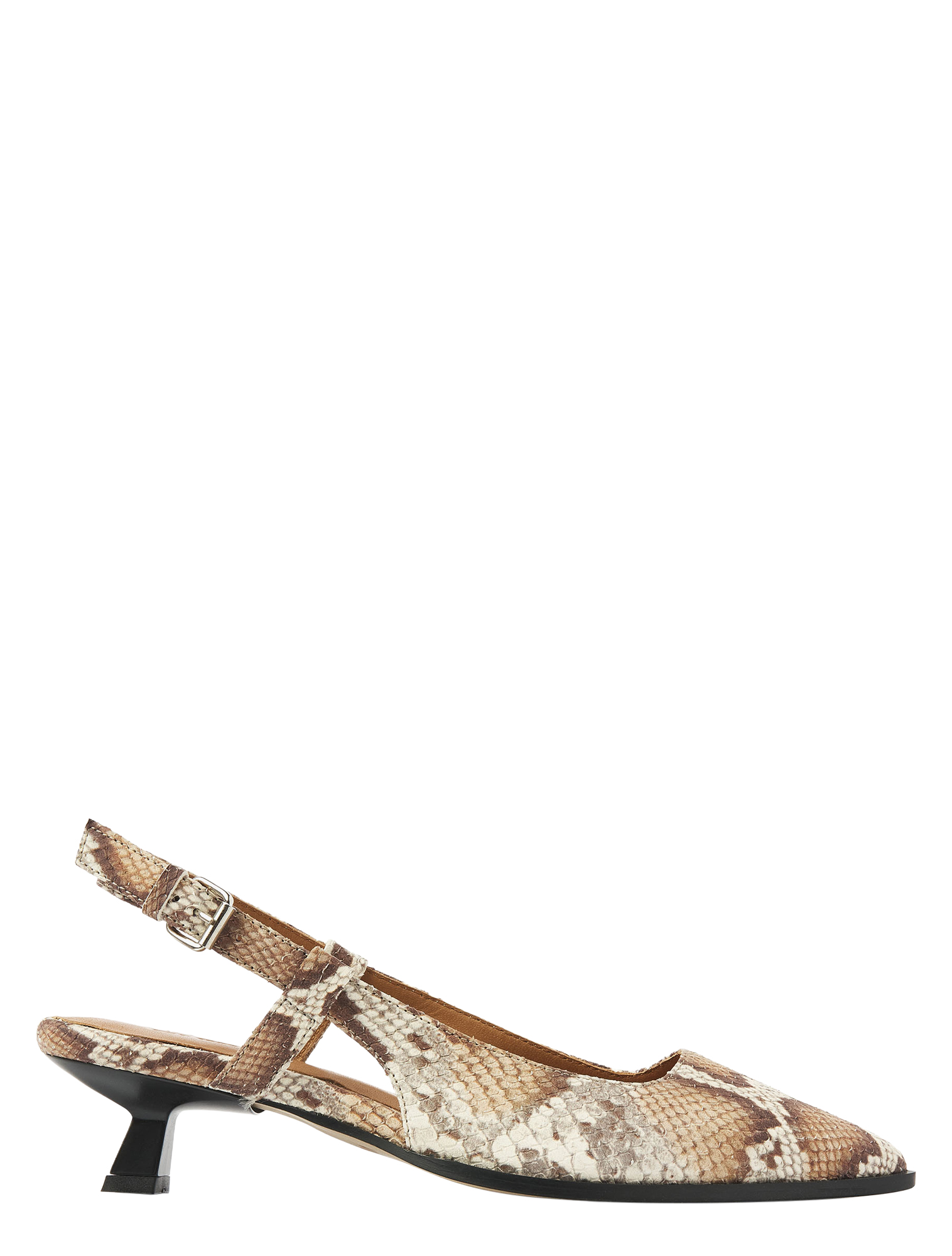 VIA VAI - 62396 Lea Elina 01-308 Cobra Cognac - Dames - Slingbacks - 51364_02_1