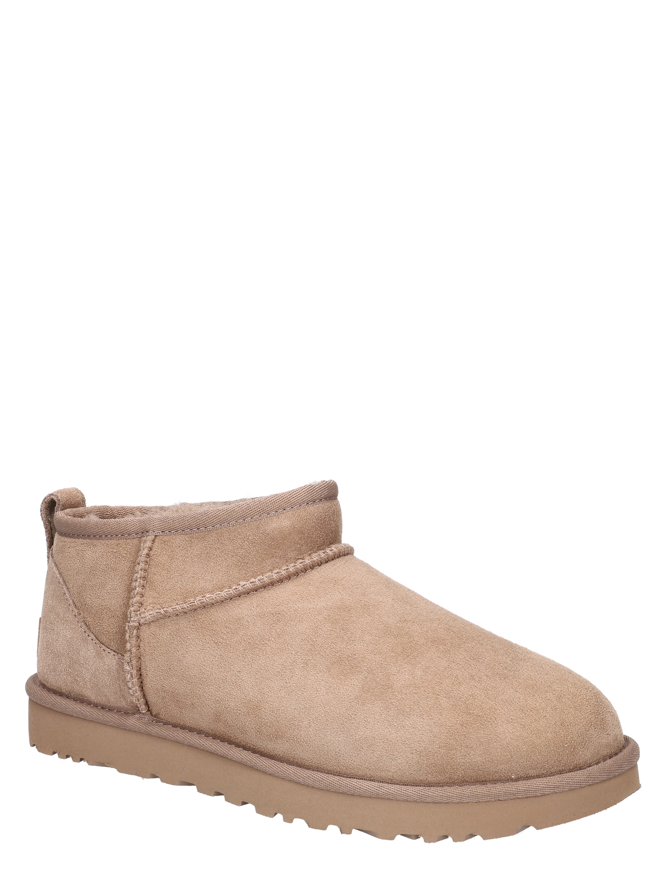 laars, suede, beige, bootie, slaapmaat