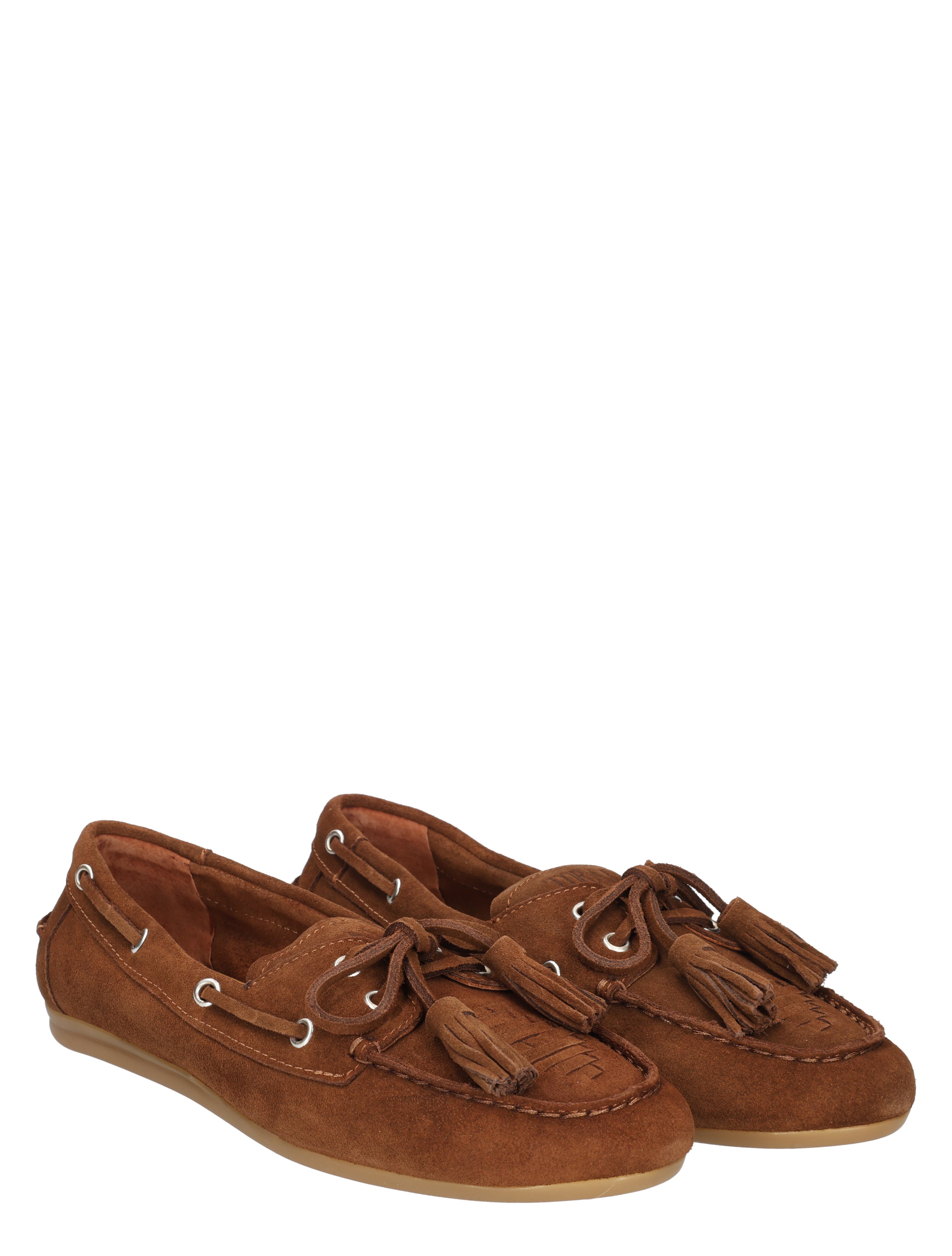 Toral Shoes - Shima Suede Volley Brown Gold - Dames - Veterschoenen - Casual Veterschoenen - 49645_22_5
