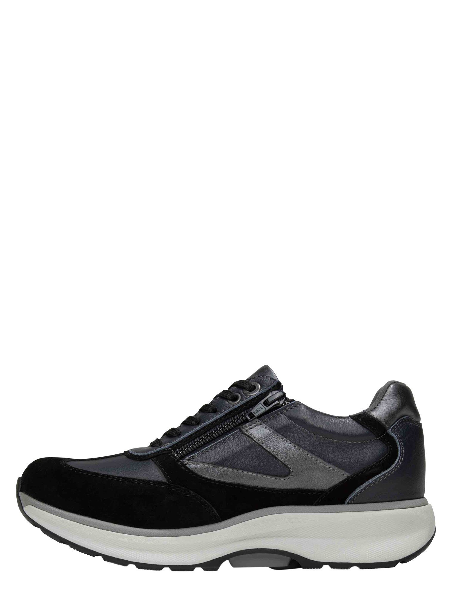 Xsensible - 30154.3 Montana 040 Black Combi G-Wijdte - Dames - Veterschoenen - Casual Veterschoenen - 52927_11_2