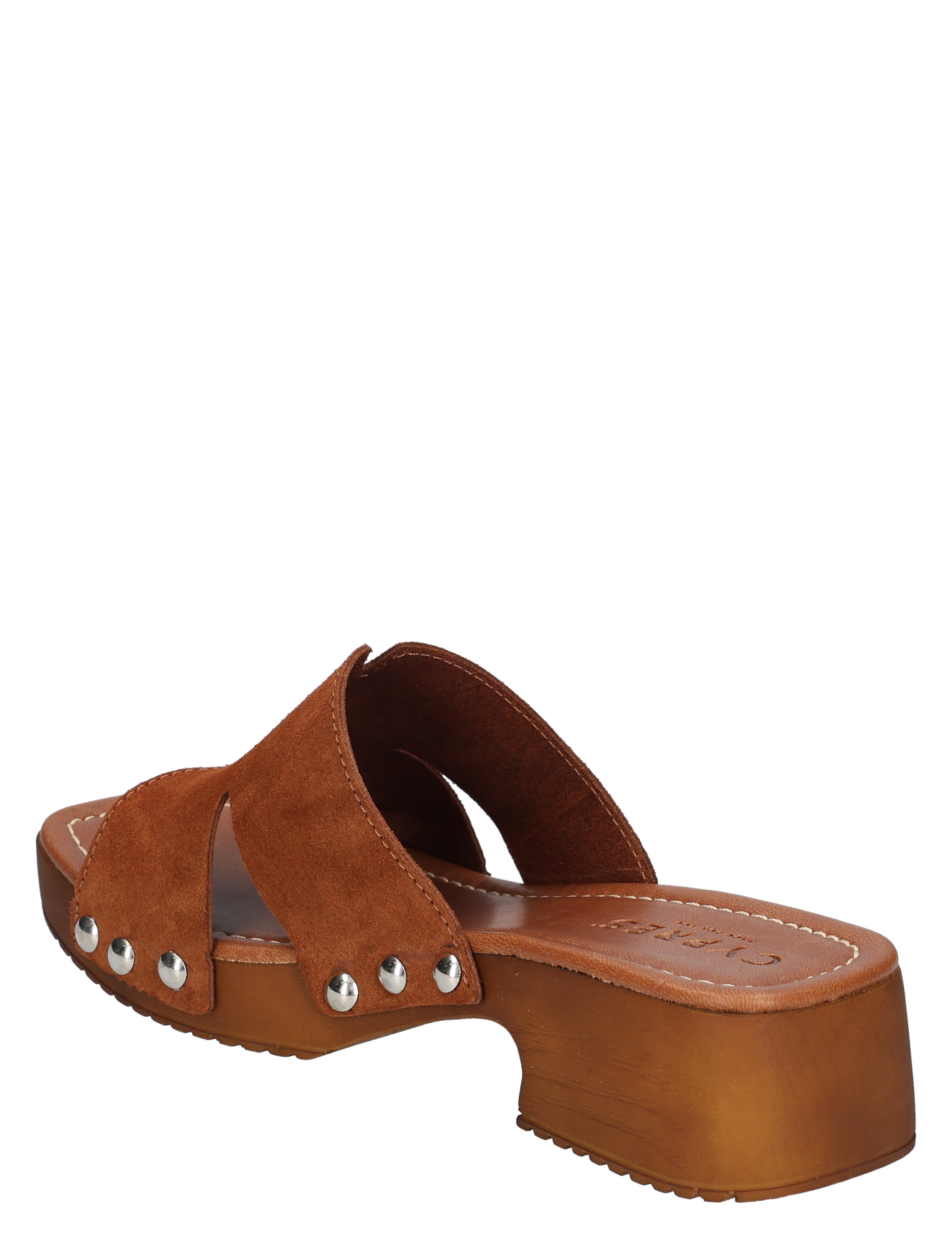 Cypres - Ziare 2610705 Suede Brown - Dames - Muiltjes - 50310_22_4