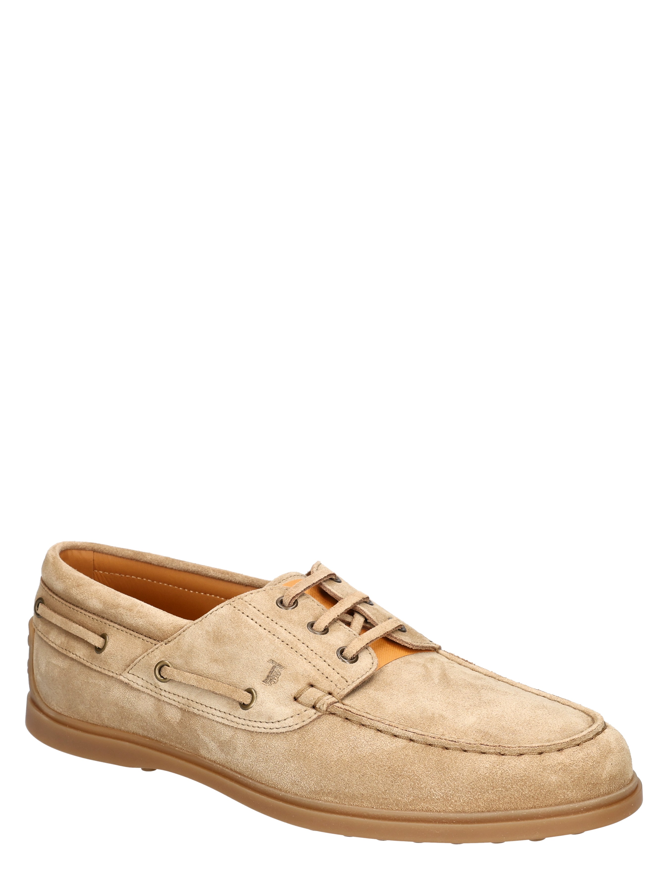 Tods - Barca in Suede C801 Beige - Heren - Loafers - 49667_77_3