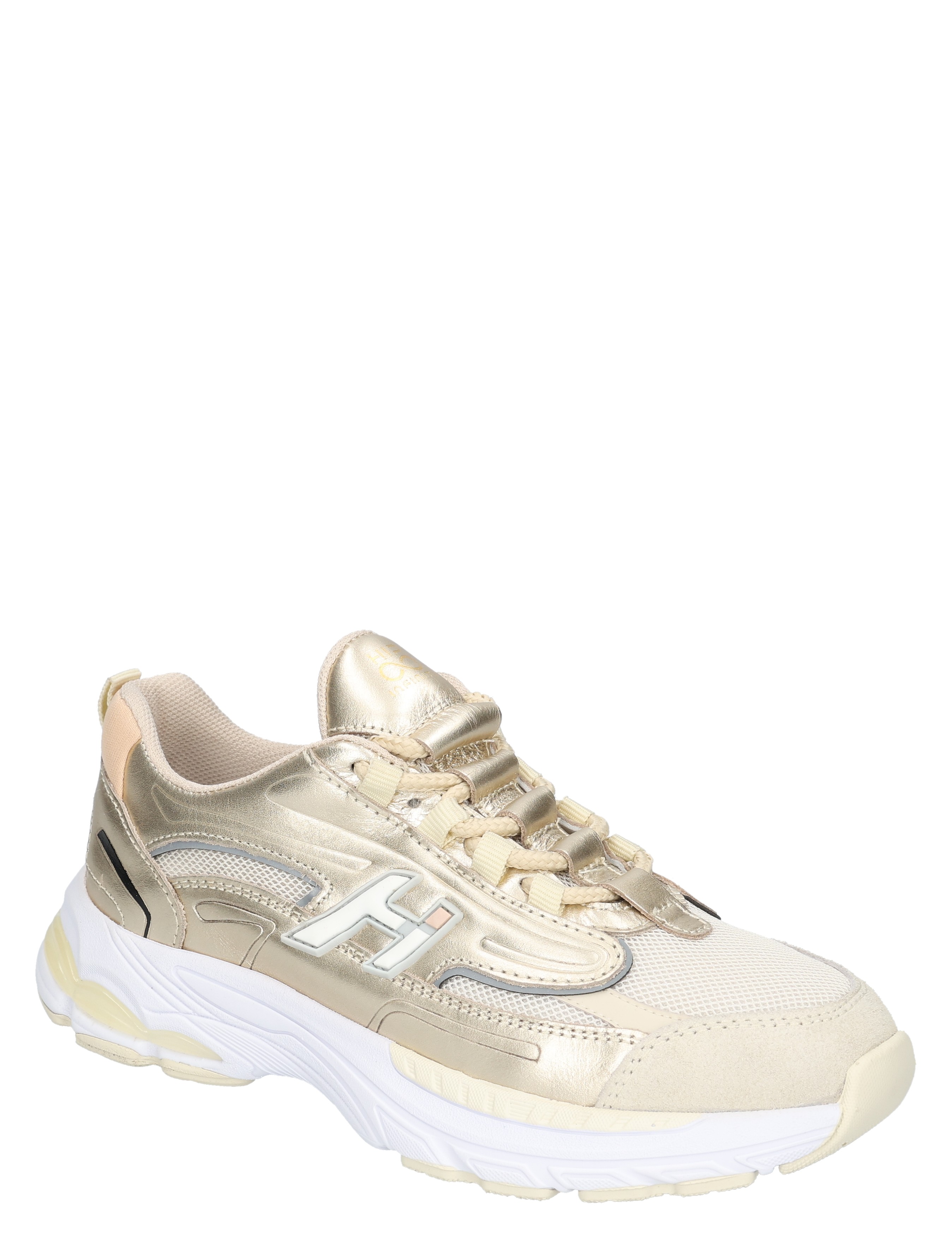 Hip - H1660  Platina Combi - Meisjes - Lage Sneakers - Sneakers - 50592_53_3
