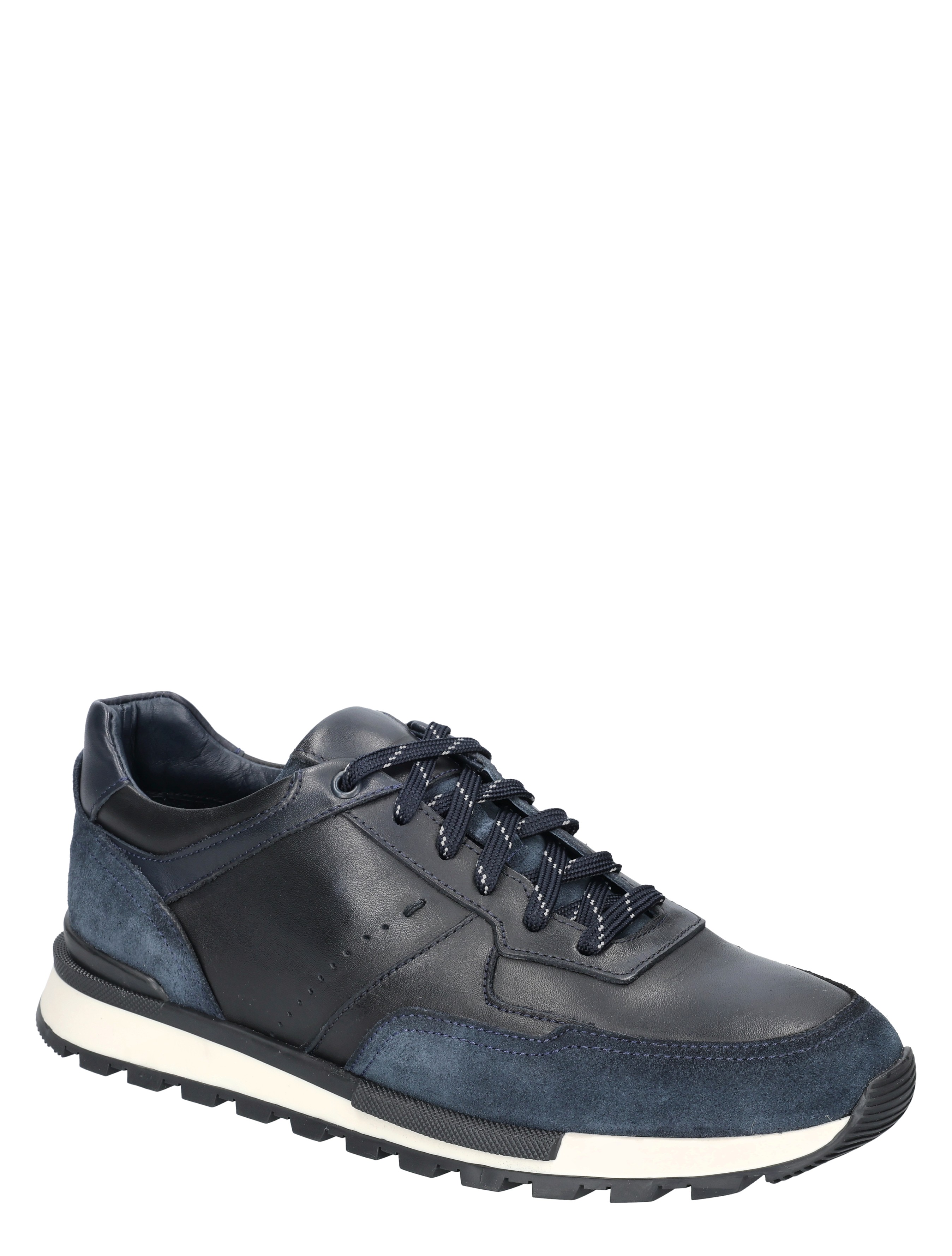 sneaker, lakse schoen, donkerblauw, kunstleer, amuurstuk