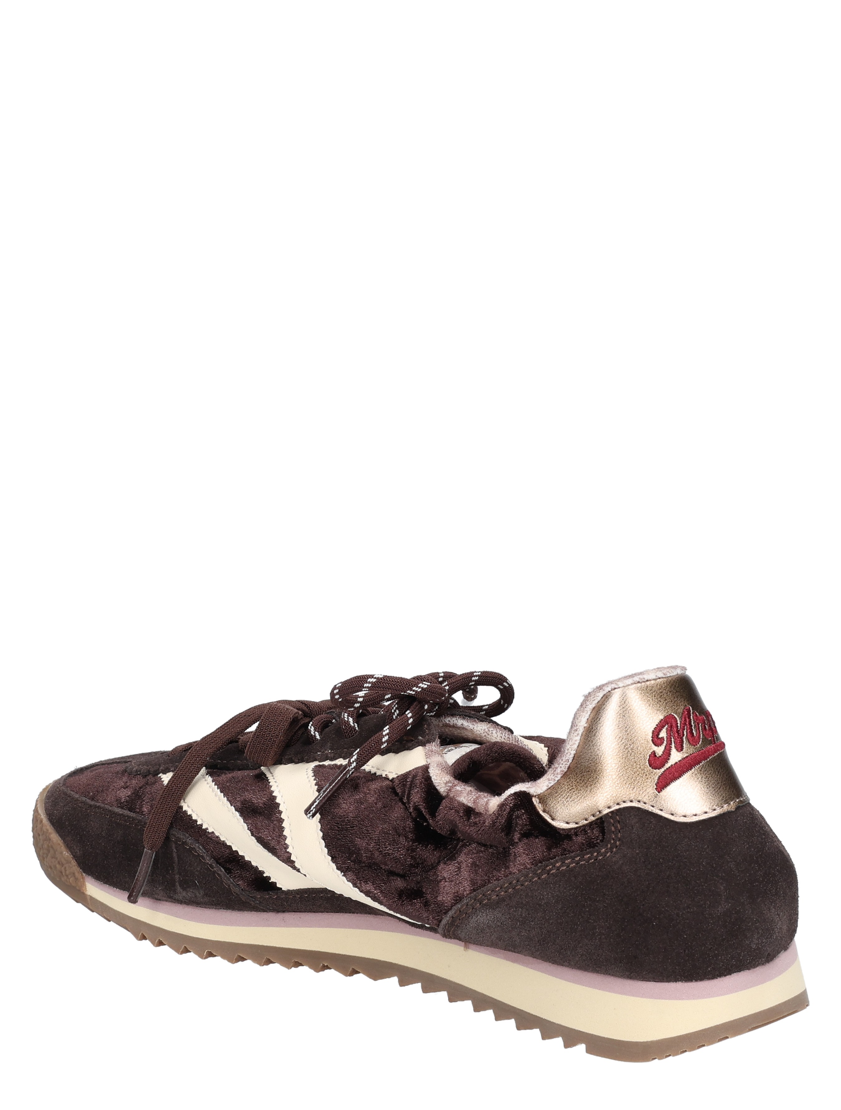 sneaker, veterschoen, sportschoen, suede, bruine