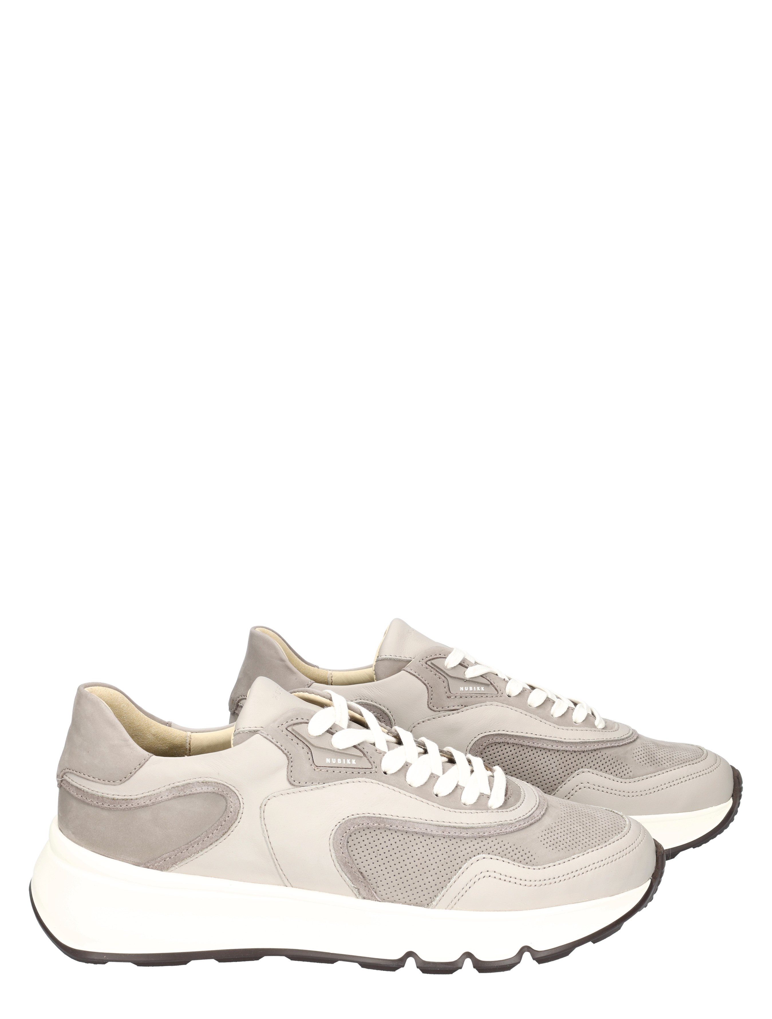 Nubikk - Luca Noa Men Grey Nubuck - Heren - Lage Sneakers - Sneakers - 51035_99_5