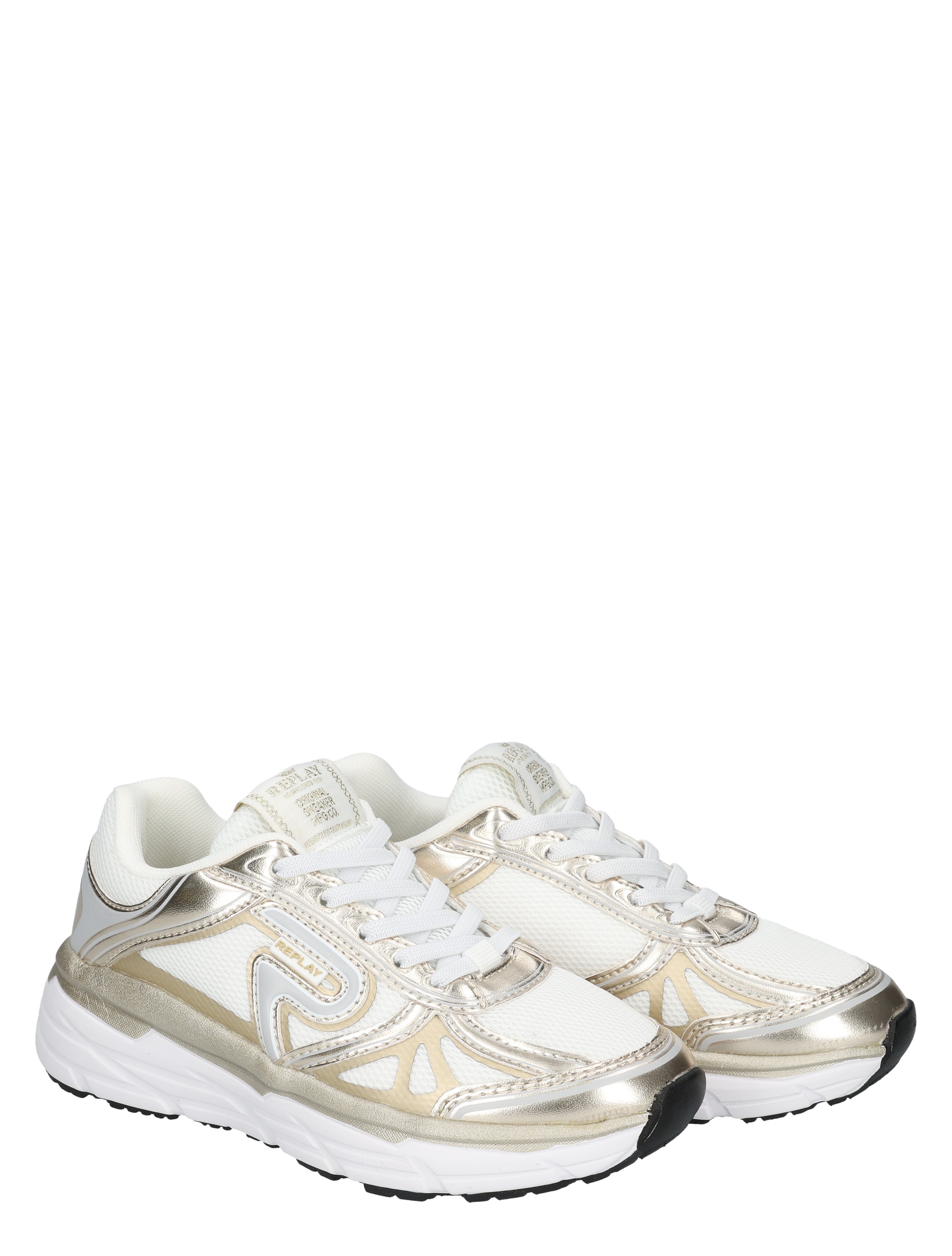 Replay - JS900008T 0140 LT Gold - Meisjes - Lage Sneakers - Sneakers - 49846_53_5