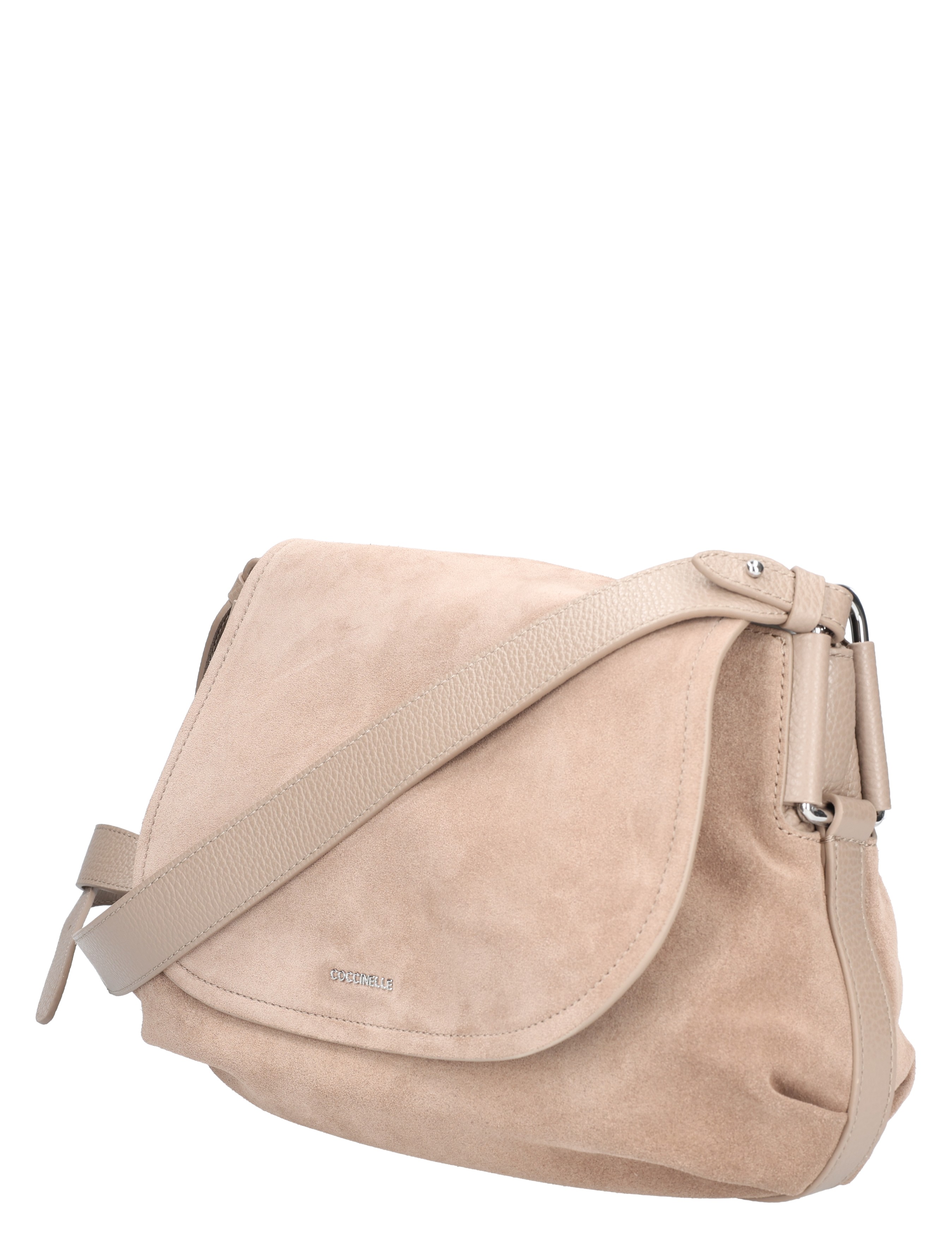 Coccinelle - Rebekka Cross Body E1 T96 15 01 01 N59 Warm Taupe - Dames - Schoudertassen - 48199_77_2