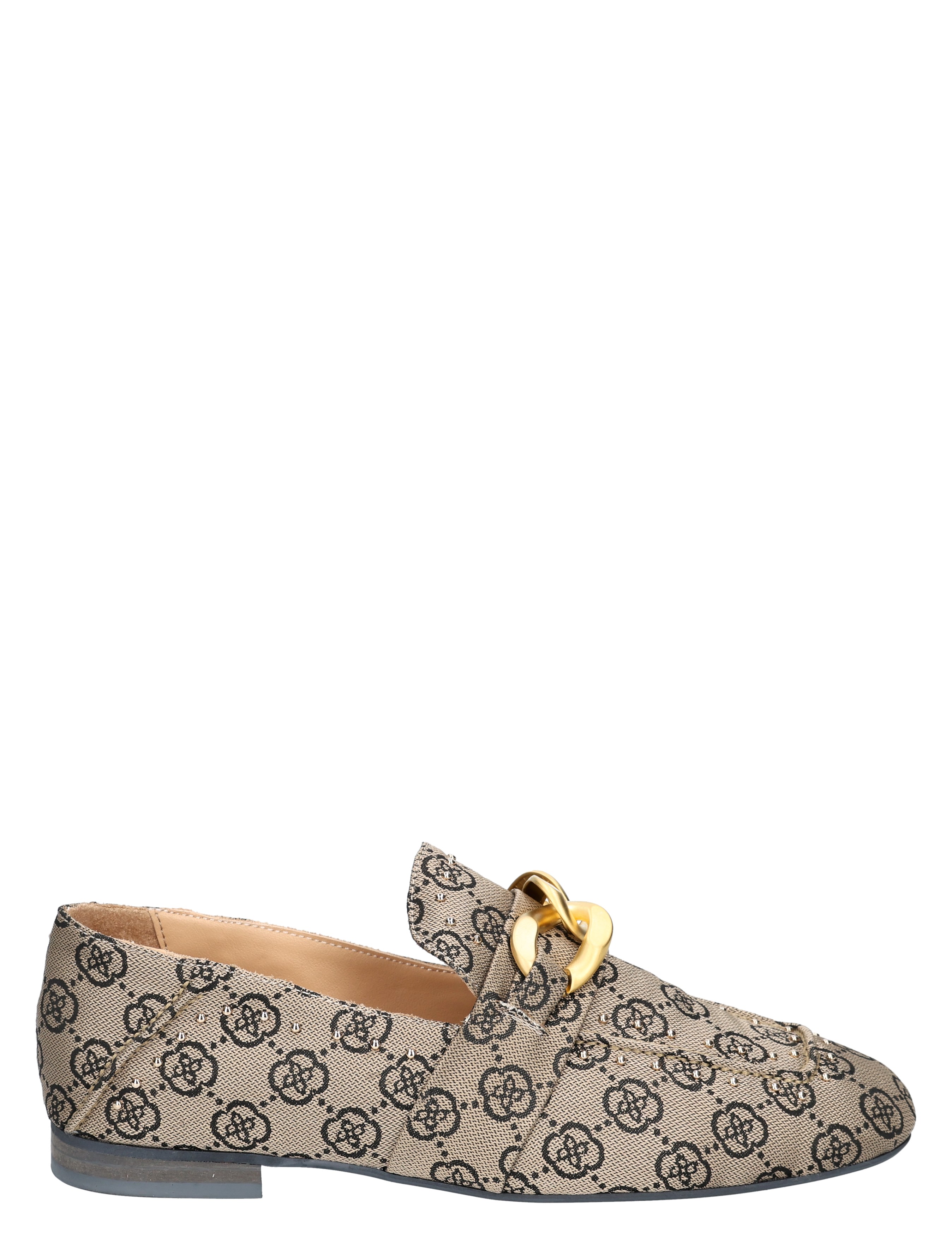 Gioia - Wianna 2610138 Textiel Flower Beige - Loafers - Dames - 50877_77_1