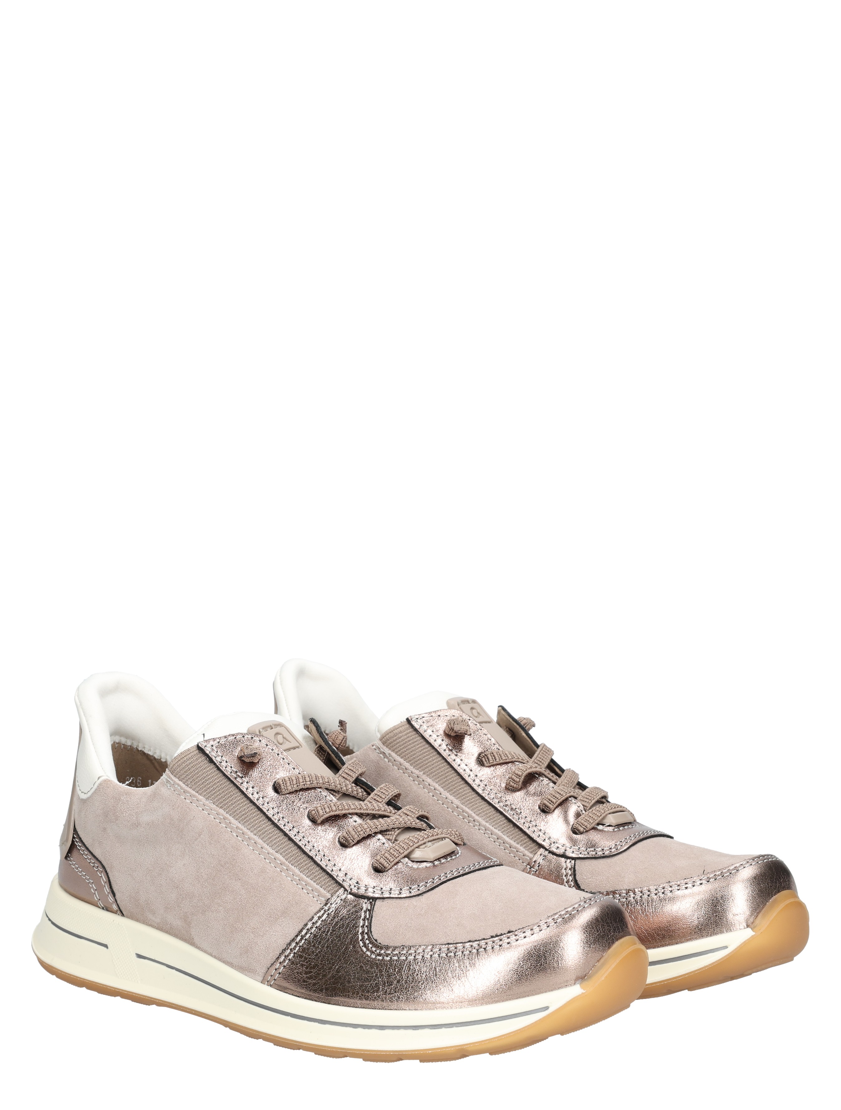 Ara - 12-24836-17 17 CASHMERE,CREAM - Dames - Veterschoenen - Casual Veterschoenen - 48825_77_5