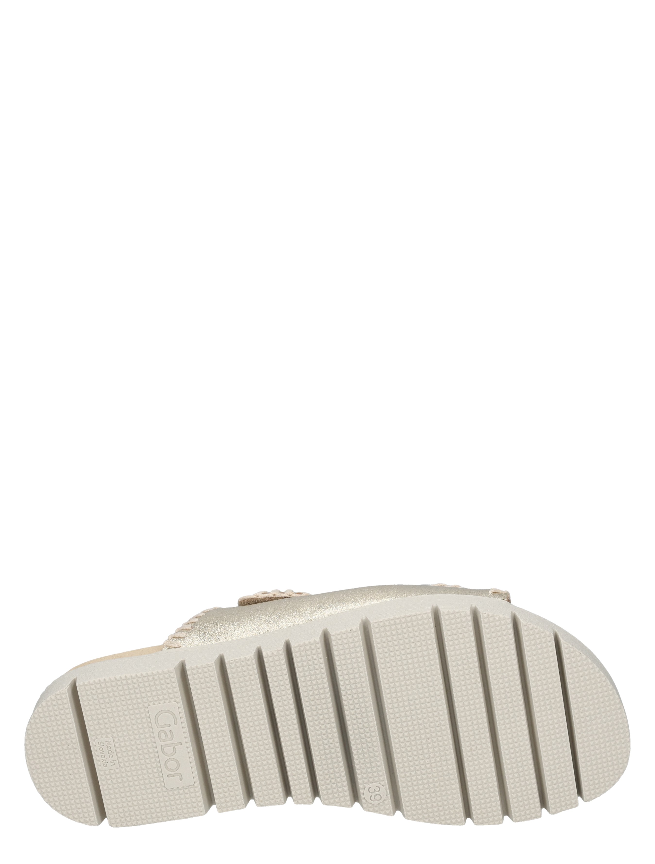 Gabor - 83.741.62 62 platino - Dames - Muiltjes - 50683_53_7