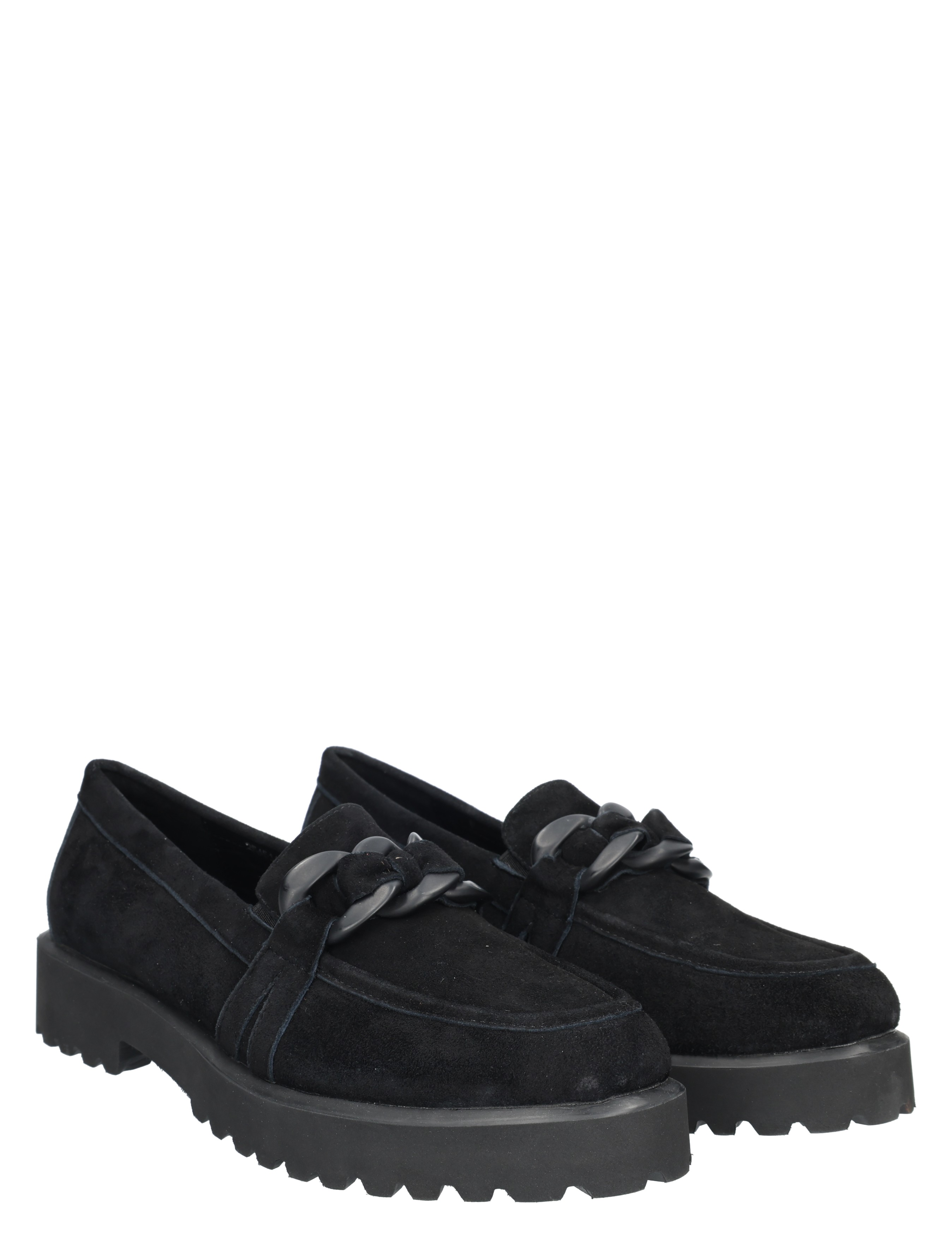Di Lauro - Celestina Black Suede - Dames - Loafers - 49492_11_5