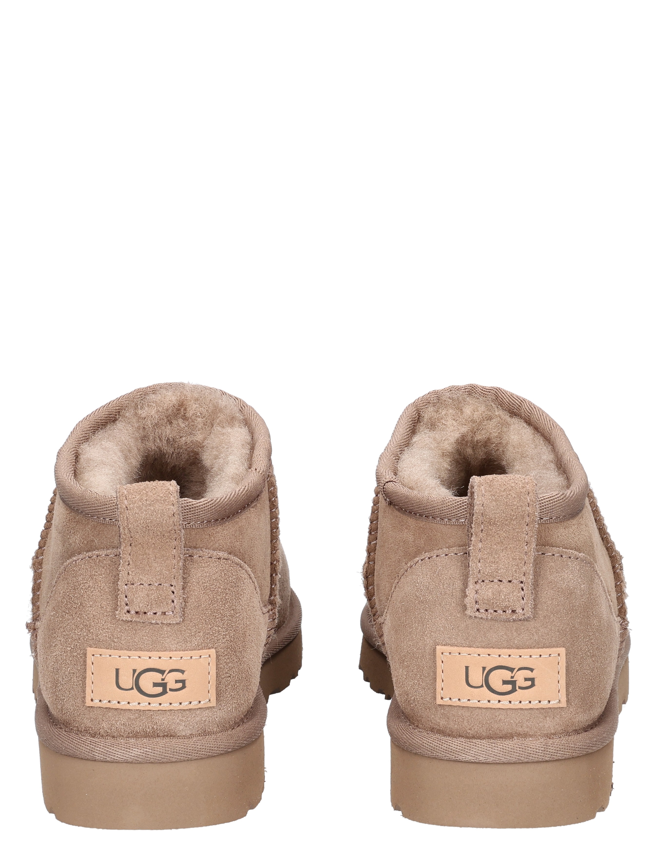 boots, ankle boots, shearling, suede, beige