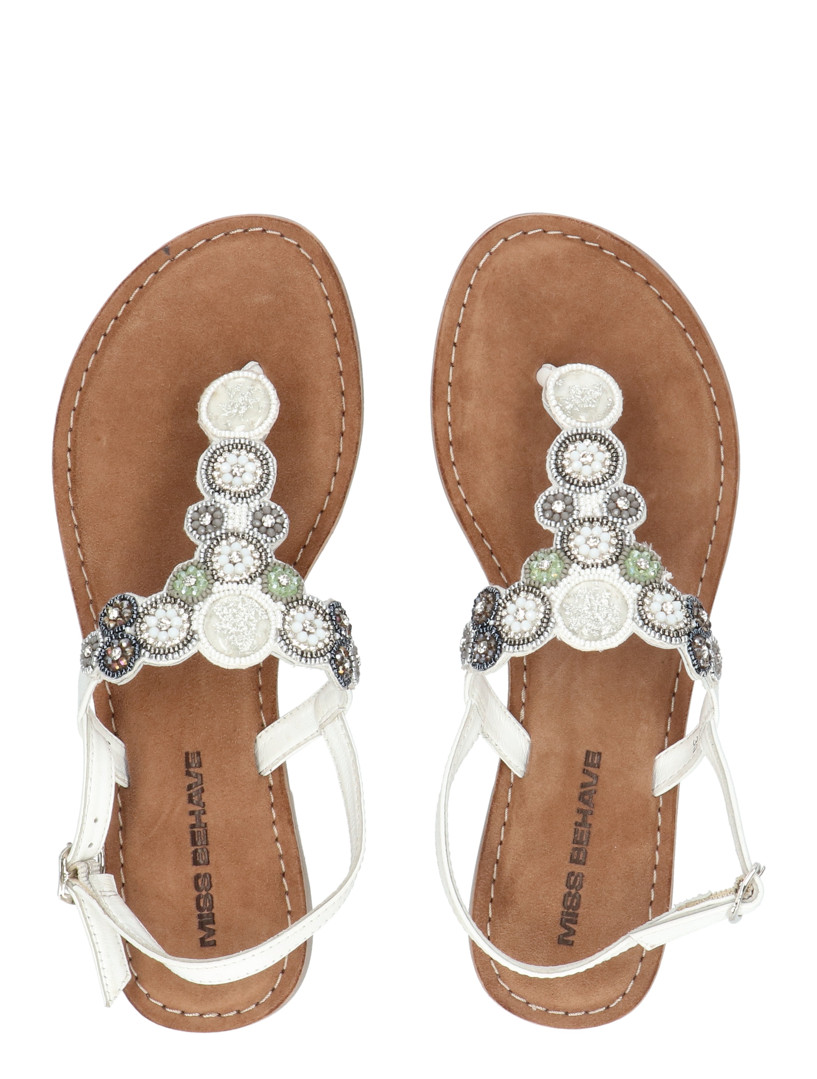 Miss Behave - Zayen White - Dames - Sandalen - 50309_88_7