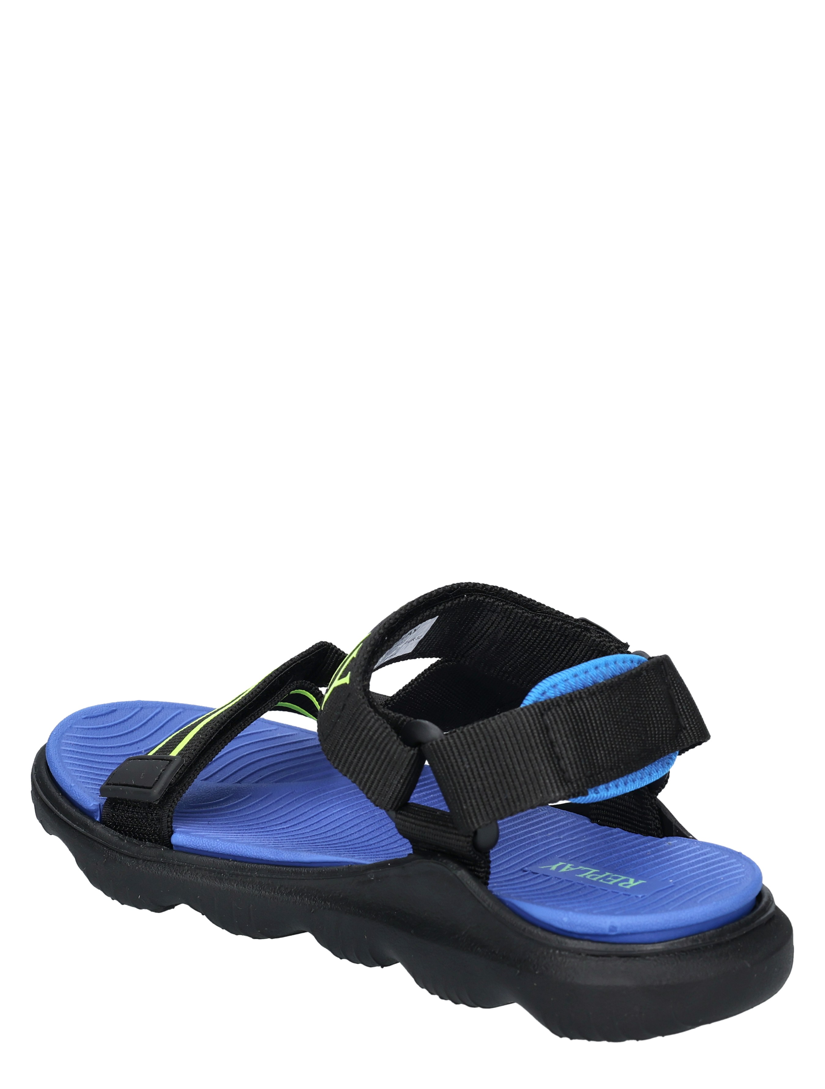 Replay - JT540003T 3523 Black Acid Green Royal - Sandalen - Jongens - 49845_11_4