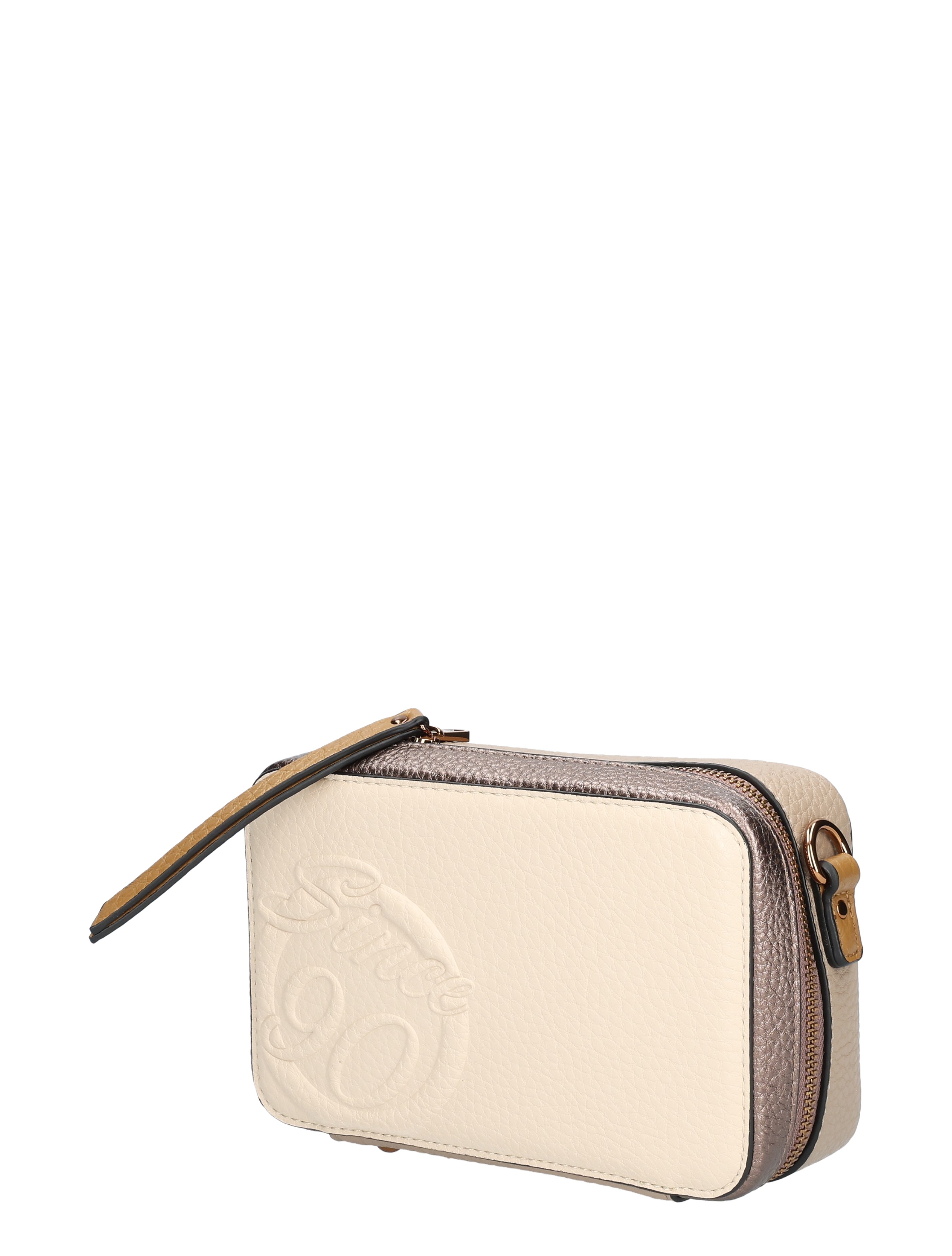 Hispanitas - BI254158 Cream Topo - Dames - Schoudertassen - 48966_77_2