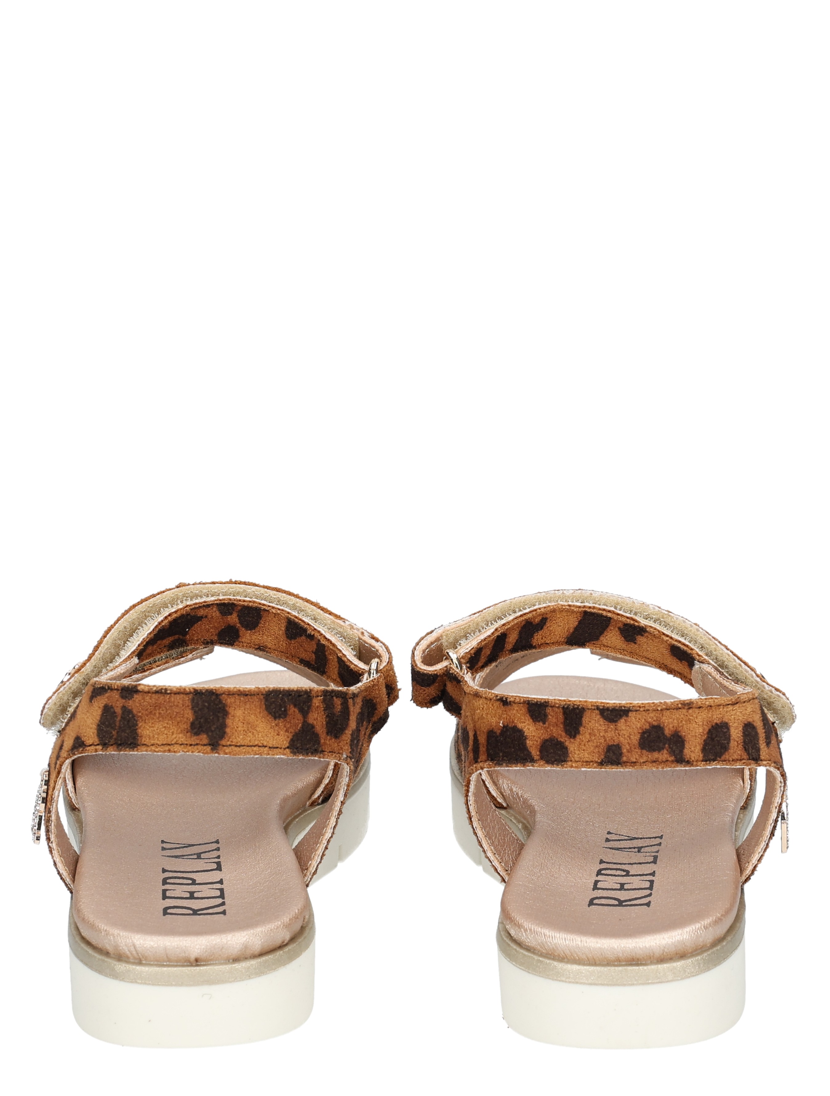 sandalen, leeuw patroon, leopard print, sandalen