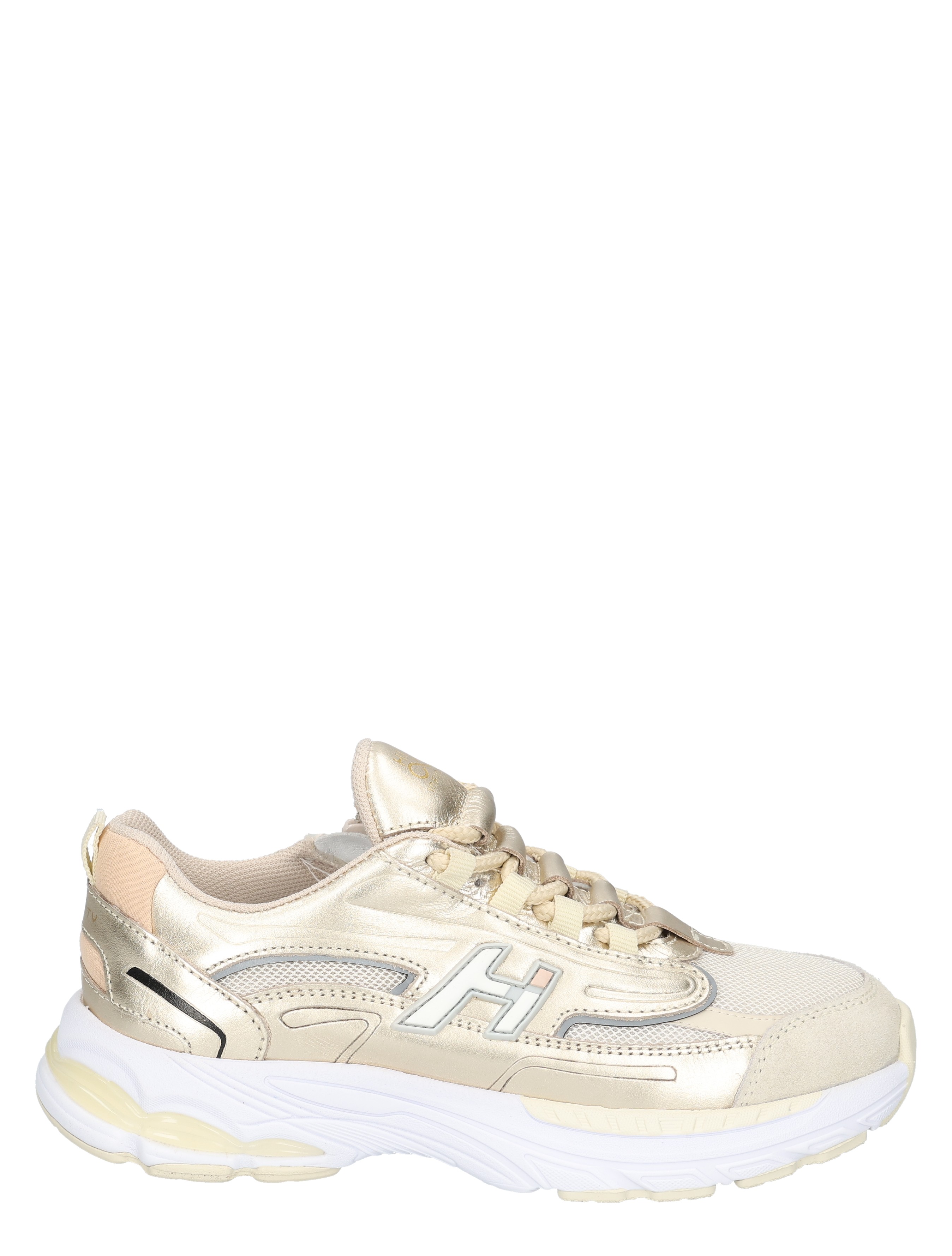 Hip - H1660  Platina Combi - Meisjes - Lage Sneakers - Sneakers - 50592_53_1