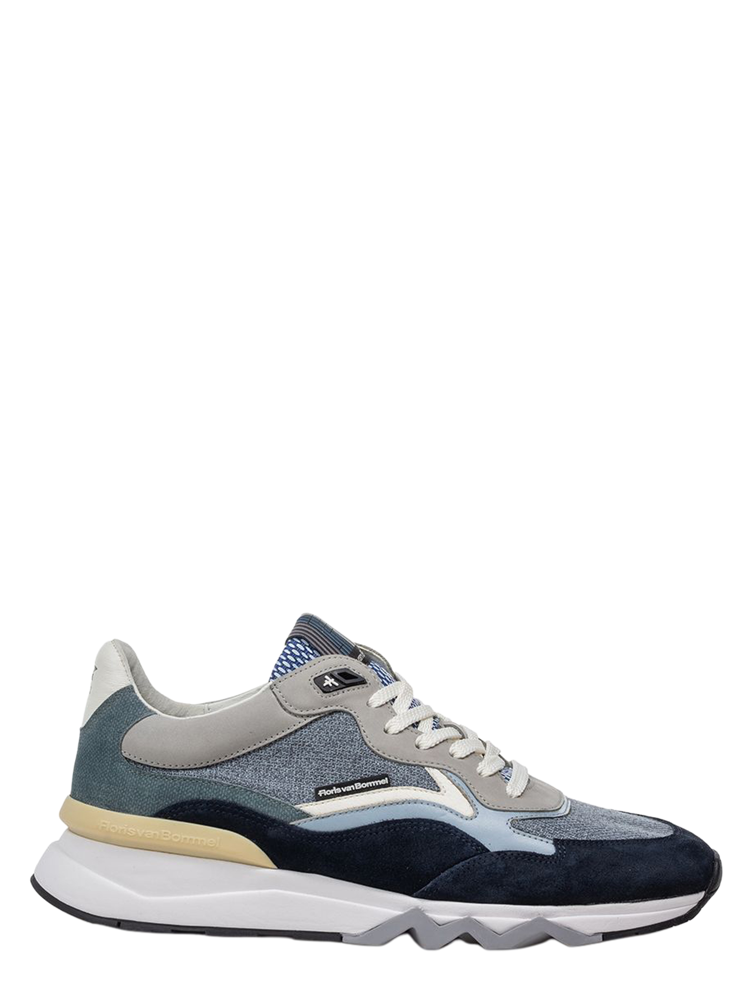 Floris van Bommel - De Zager 10178 05.28 Light Blue G+Wijdte - Heren - Lage Sneakers - Sneakers - 51419_33_1