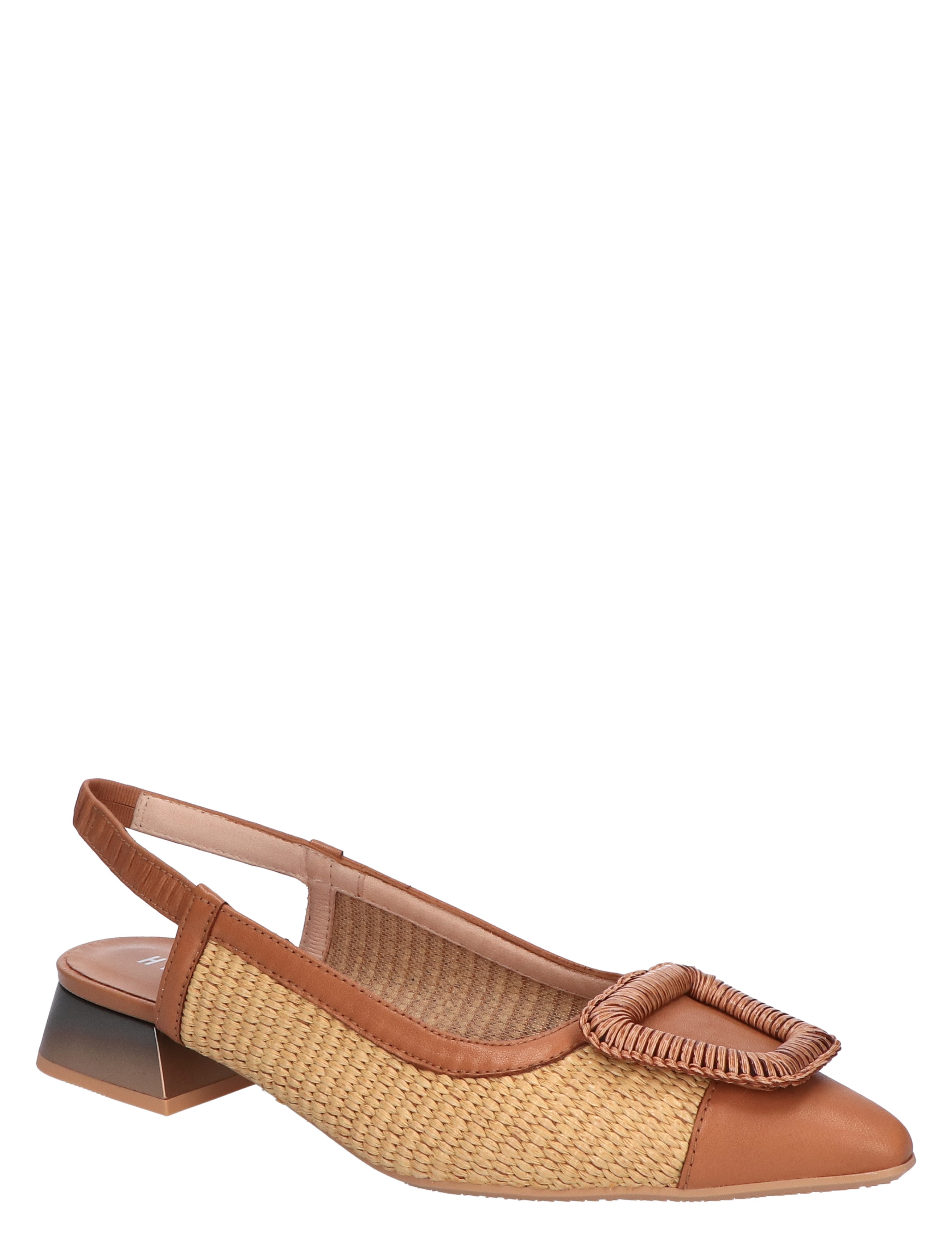 Hispanitas - RHV254046 Rafia Brown Natural - Dames - Slingbacks - 47402_27_3