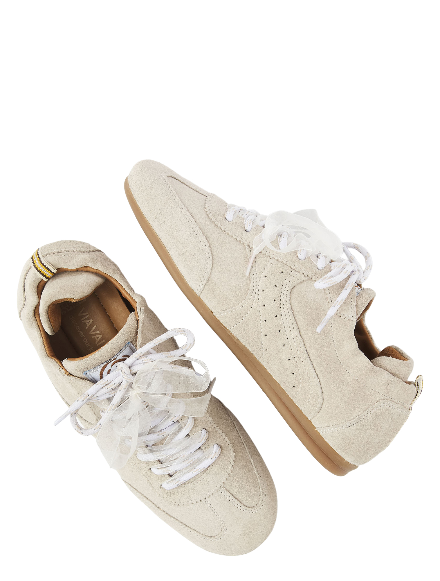 VIA VAI - 62383 June Haylee 02-200 Sierra Calcare - Sneakers - Dames - Lage Sneakers - 51357_77_4