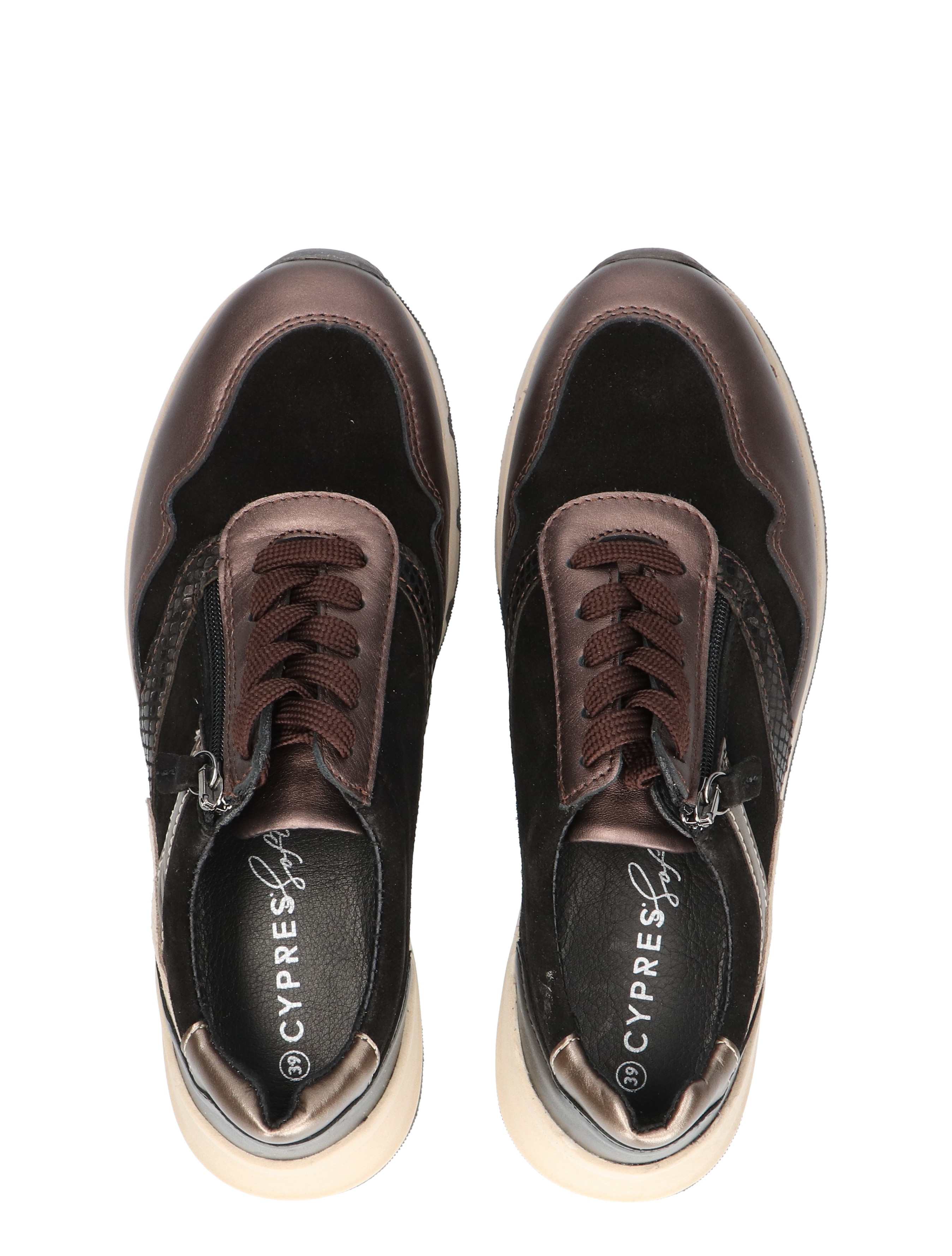 Cypres Soft - Yasmin Black - Dames - Veterschoenen - Casual Veterschoenen - 48995_11_7