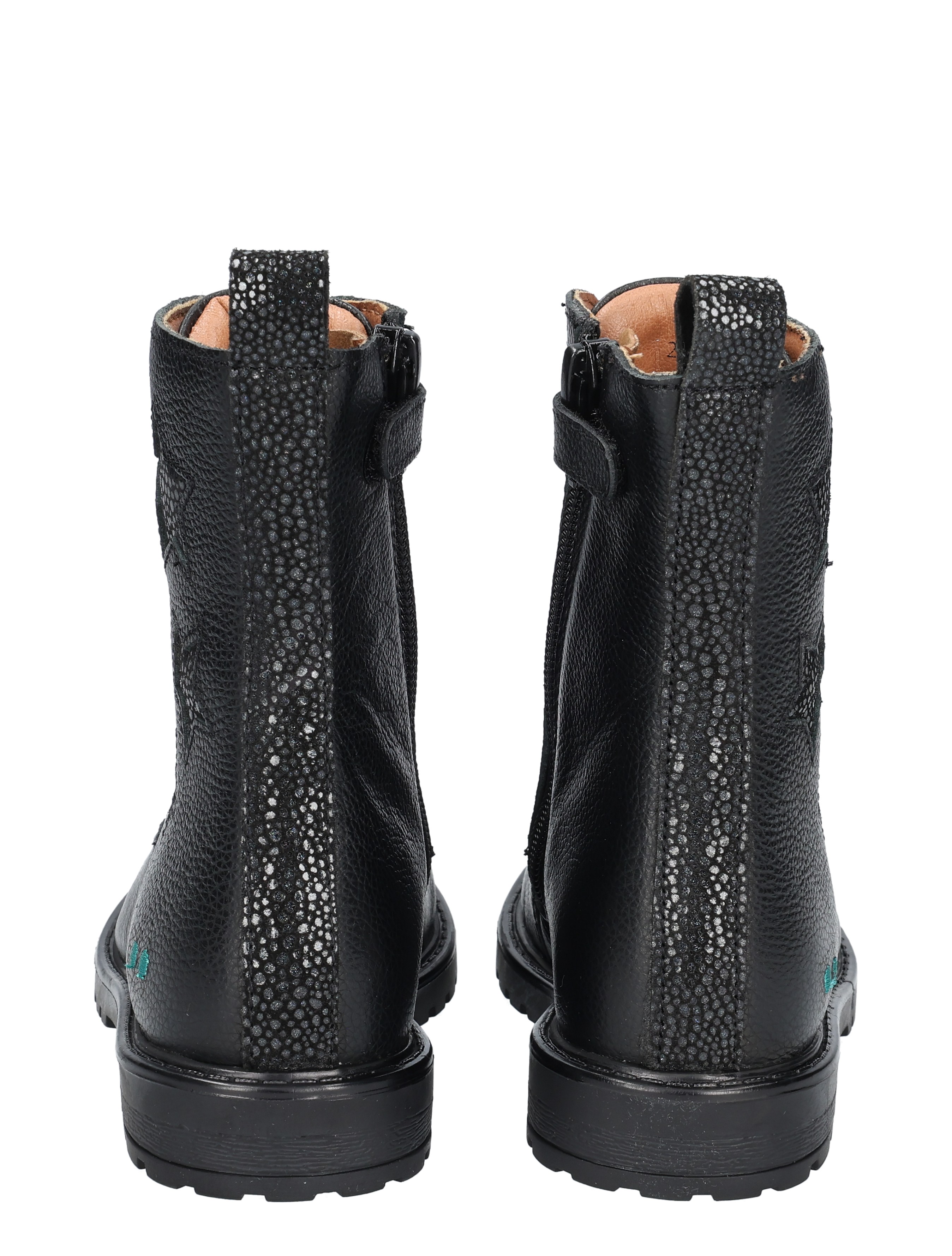 Bunnies - Hailee Happie Black - Meisjes - Veter Boots - Boots - 48504_11_6