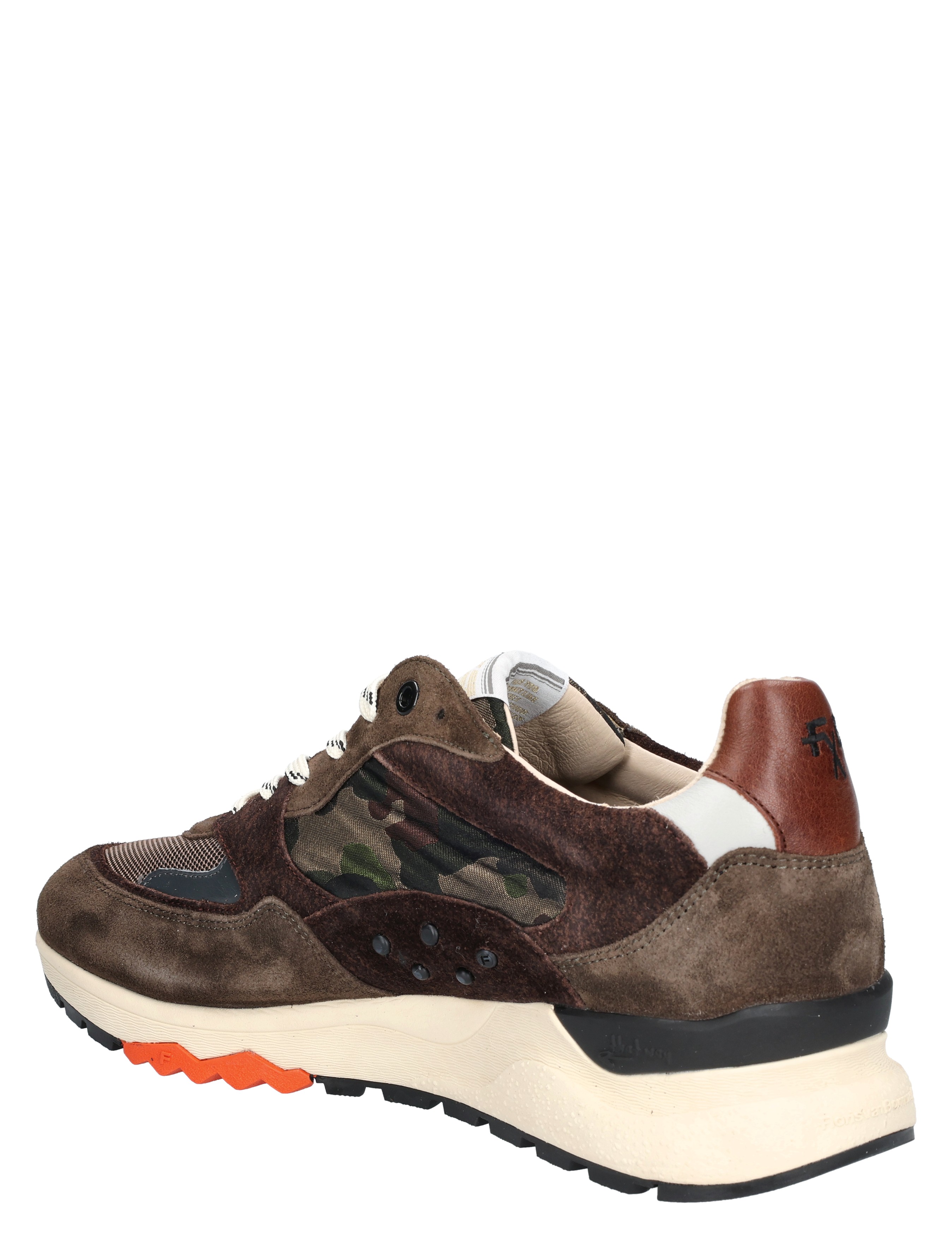 Floris van Bommel - De Treener SFM-10154 51-02 Dark Green G+ Wijdte - Heren - Lage Sneakers - Sneakers - 49312_66_4