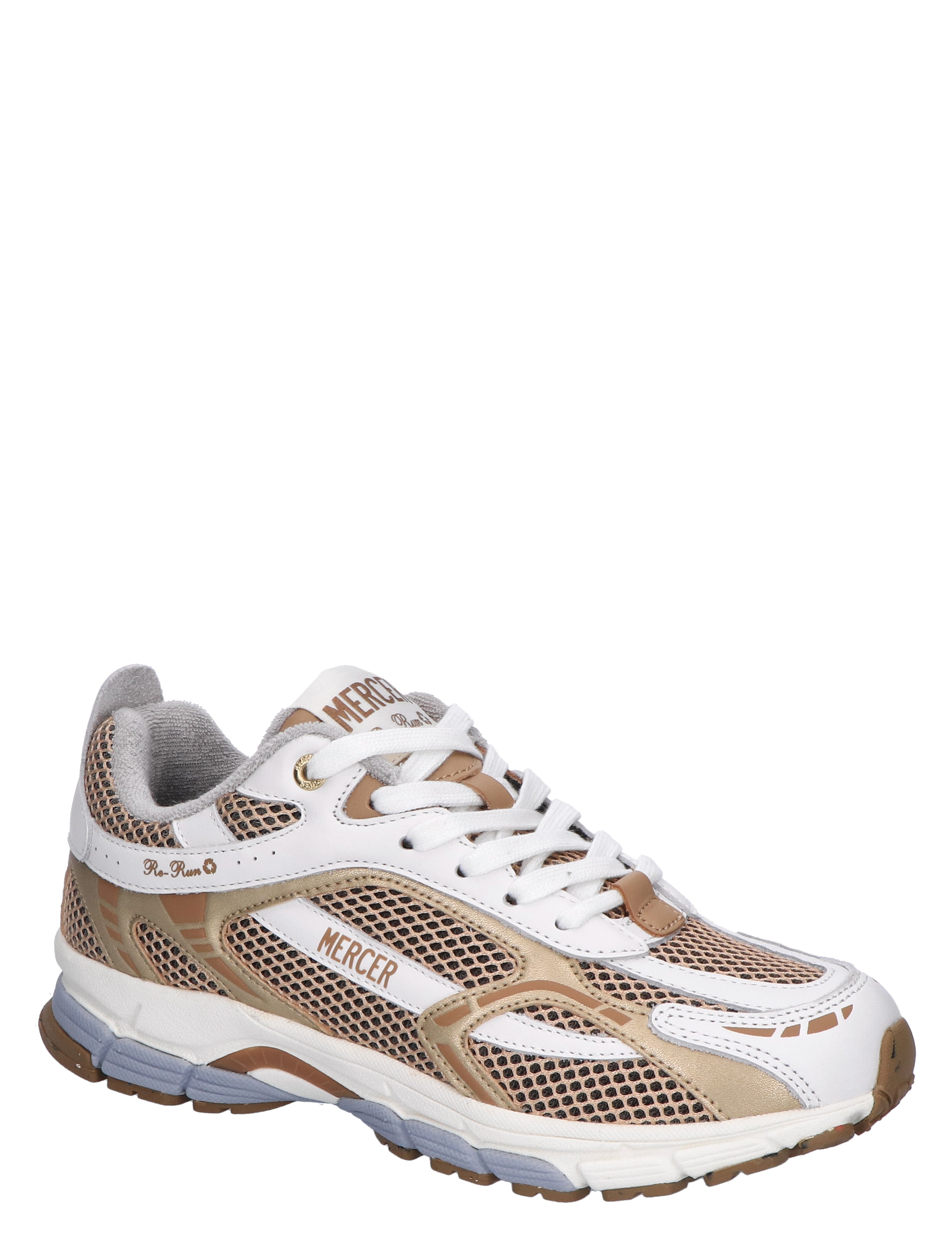Mercer Amsterdam - Re-Run Women 160 White Gold - Sneakers - Dames - Lage Sneakers - 45465_85_3