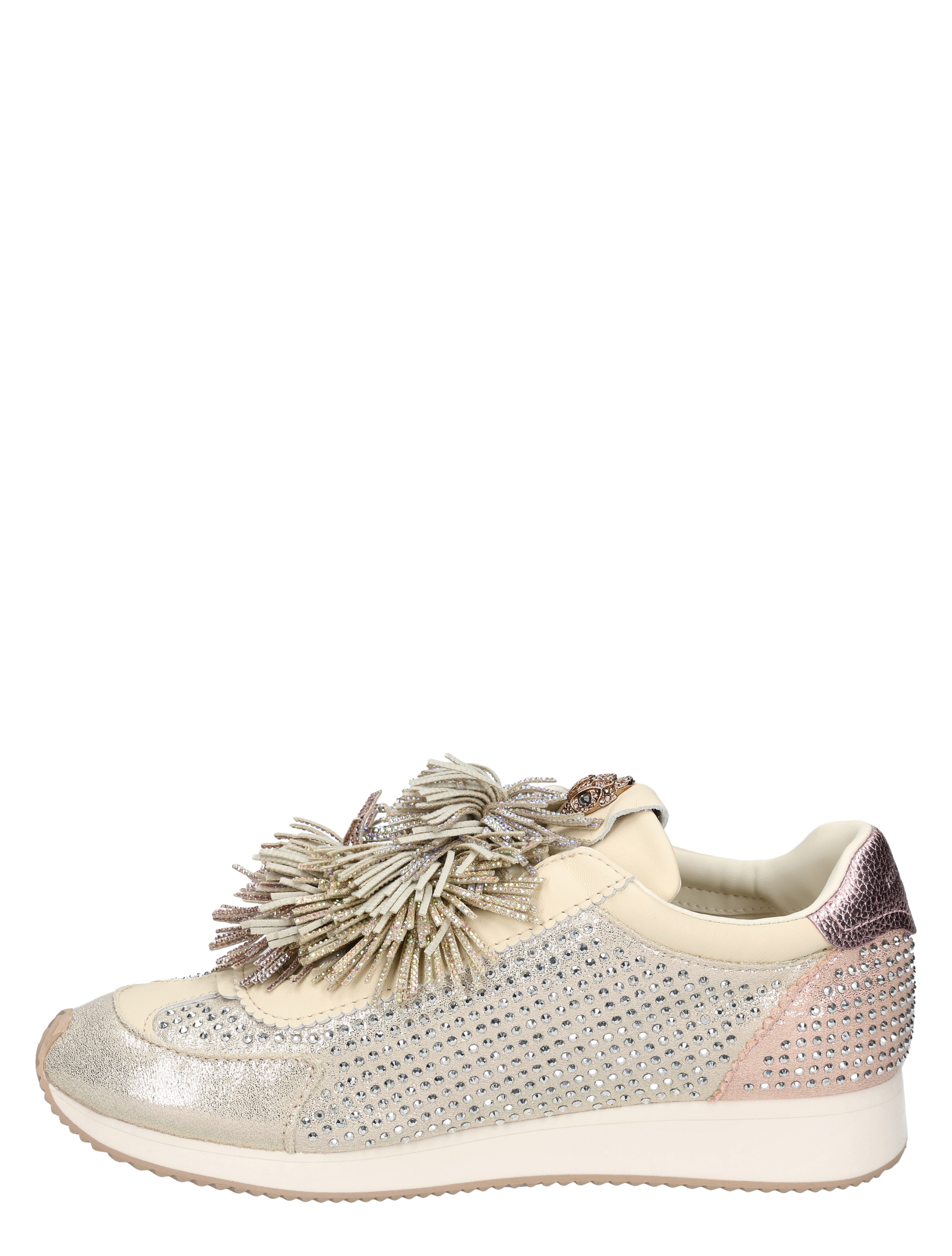 Kurt Geiger - Islington PomPom Sneaker Metal Combi - Sneakers - Dames - Lage Sneakers - 49593_53_2