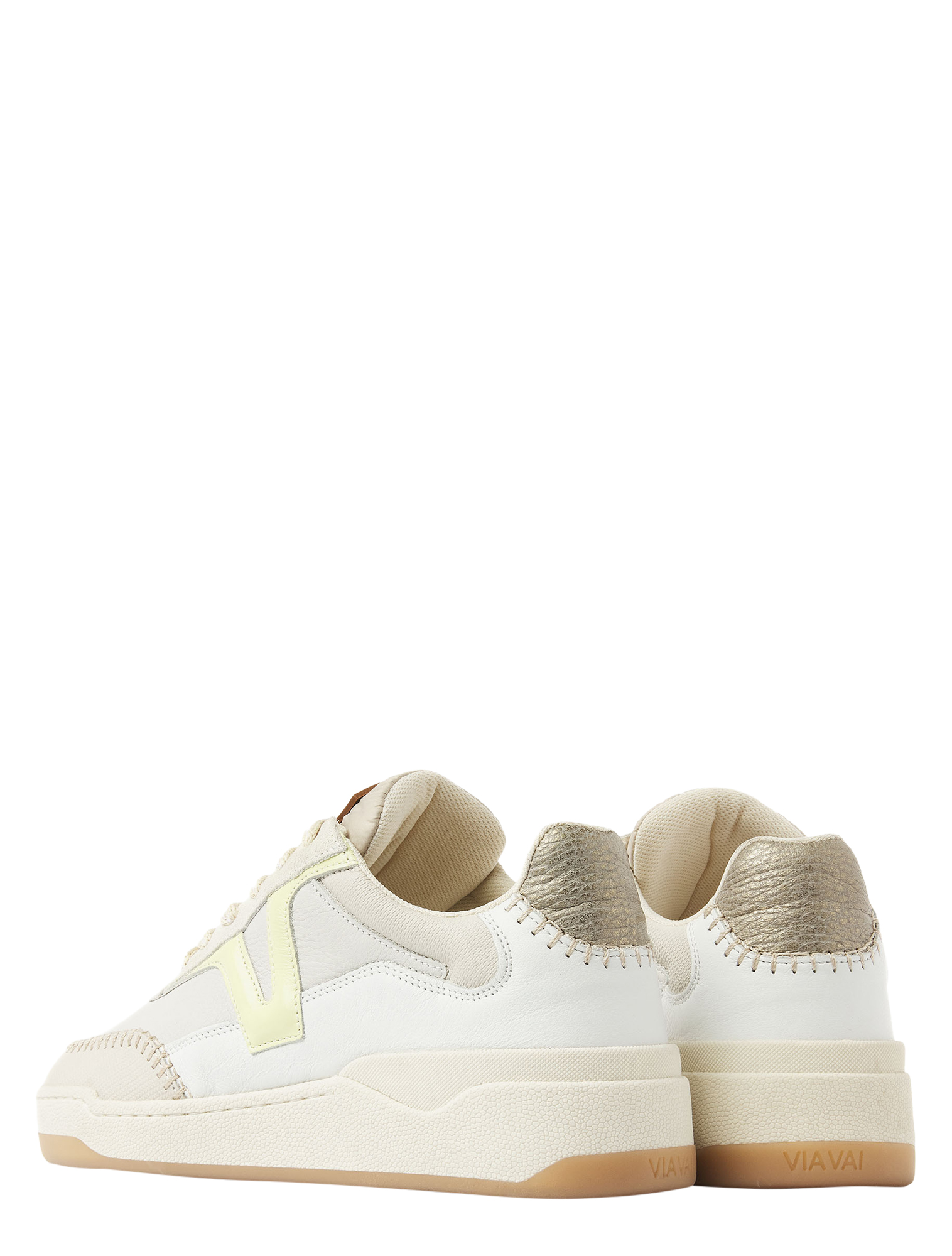 VIA VAI - 62171 Sam Olivia 04-716 Cross Paglia - Sneakers - Dames - Lage Sneakers - 51329_85_3