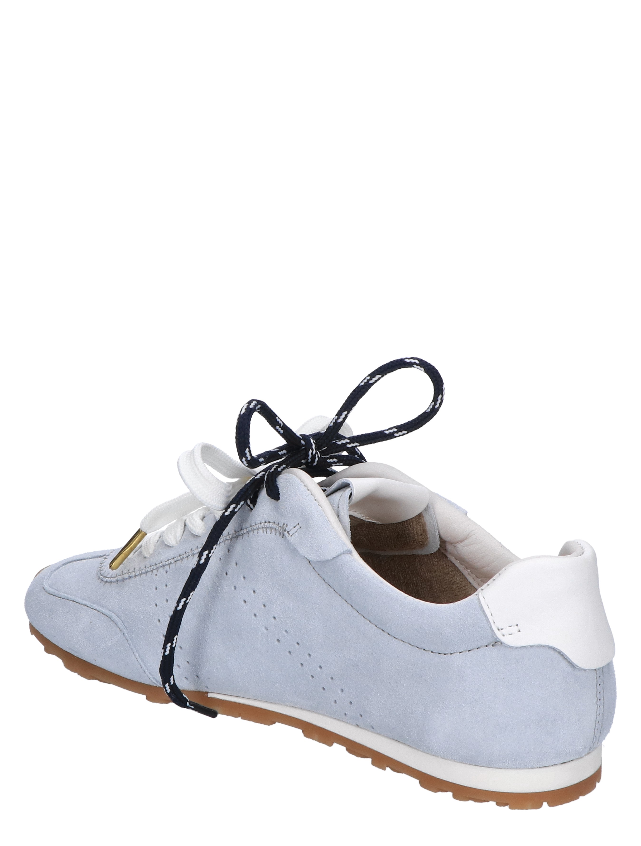 Billie Lou Women Light Blue Suede
