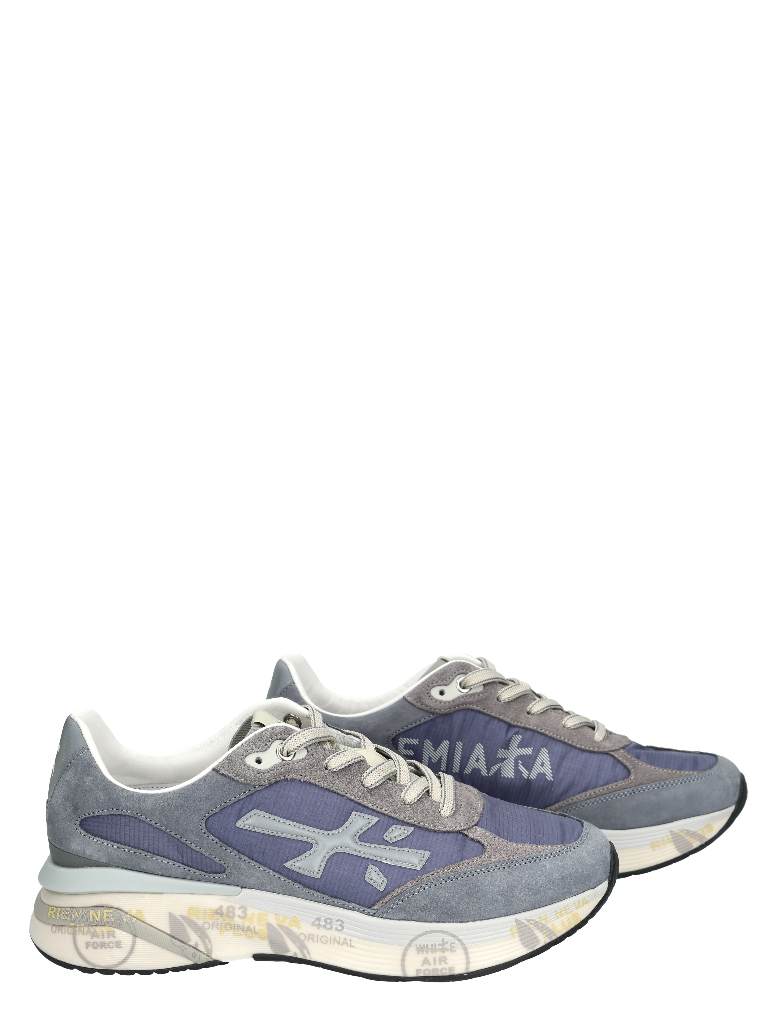 Premiata - Moerun Men 8077 Blue - Heren - Lage Sneakers - Sneakers - 50184_33_6