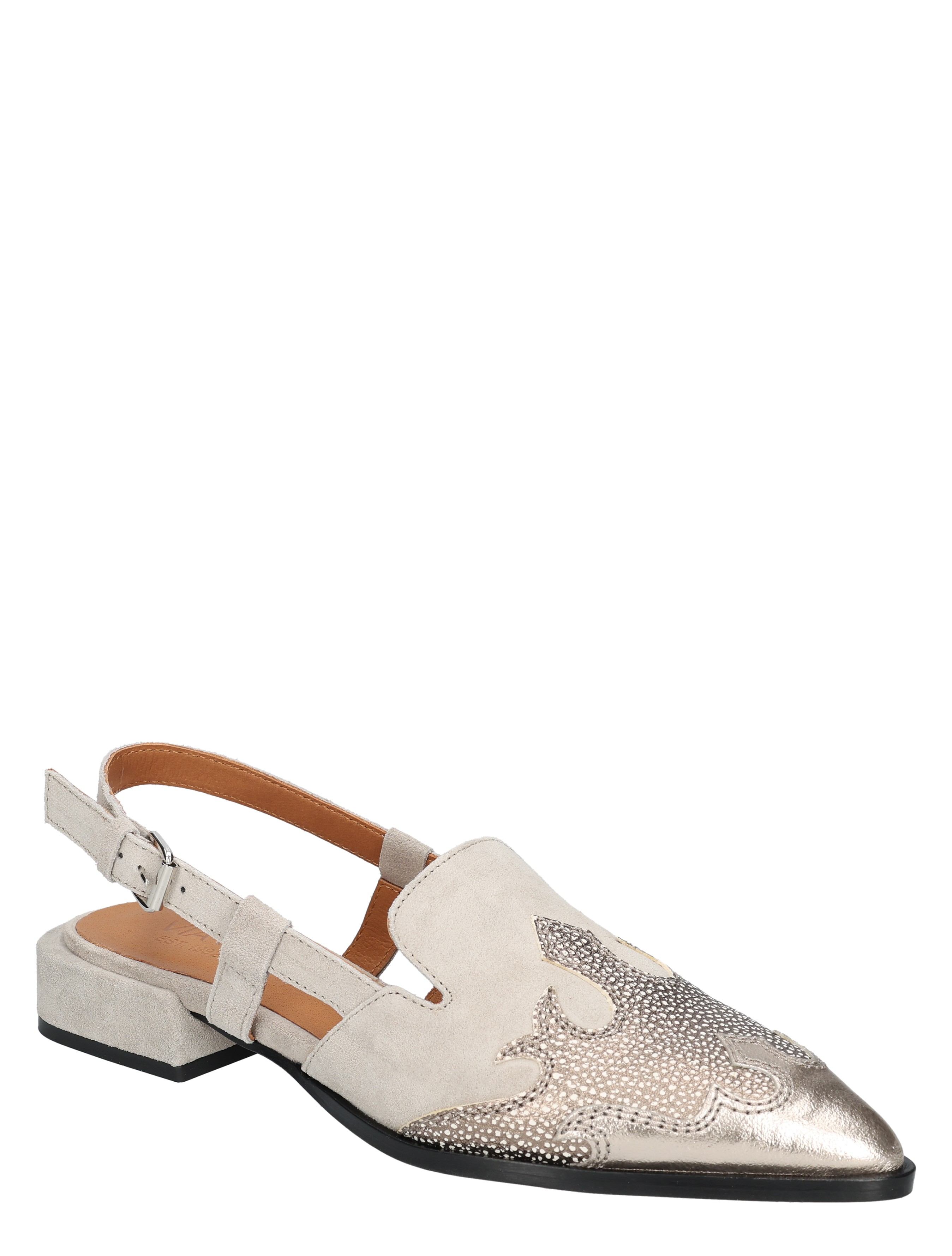 VIA VAI - Jazz Vaienna 62233 04-800 Soft Metallic Platino - Dames - Pumps - 50818_53_3