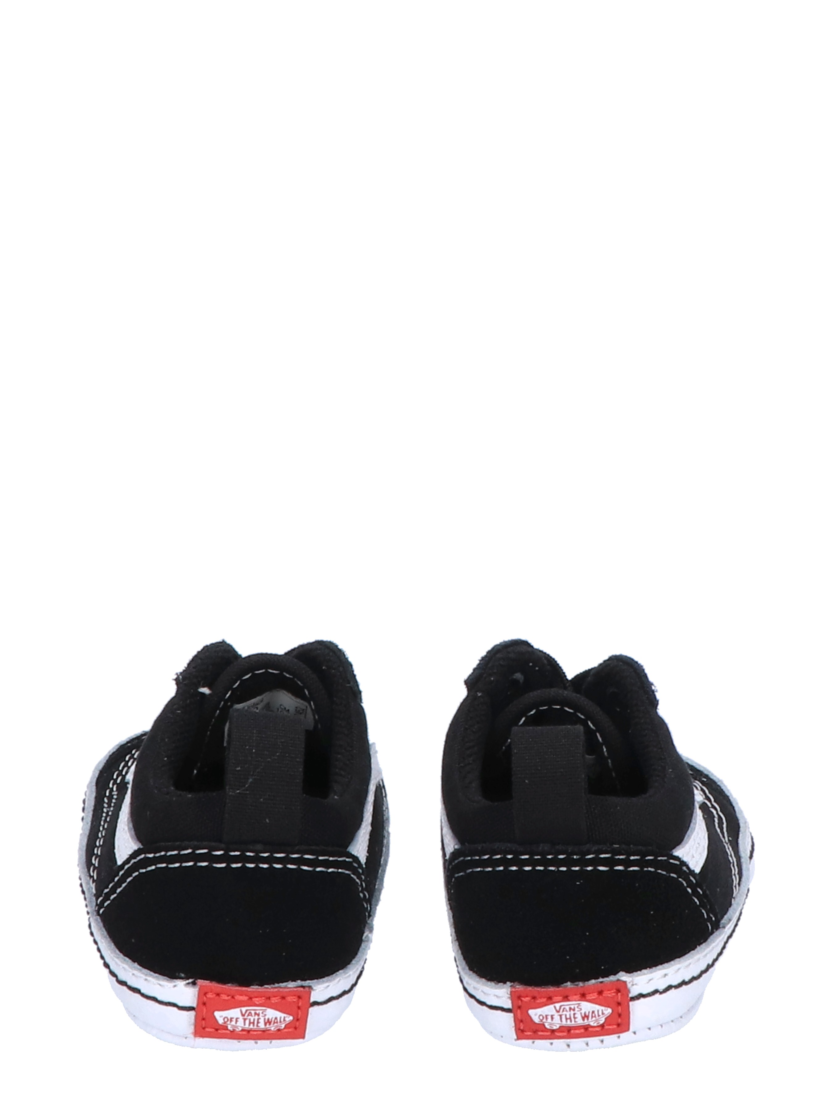 Vans - Old Skool Crib Black True White - Meisjes - Sneakers - Lage Sneakers - Lage Sneakers - Jongens - Sneakers - 46727_11_6