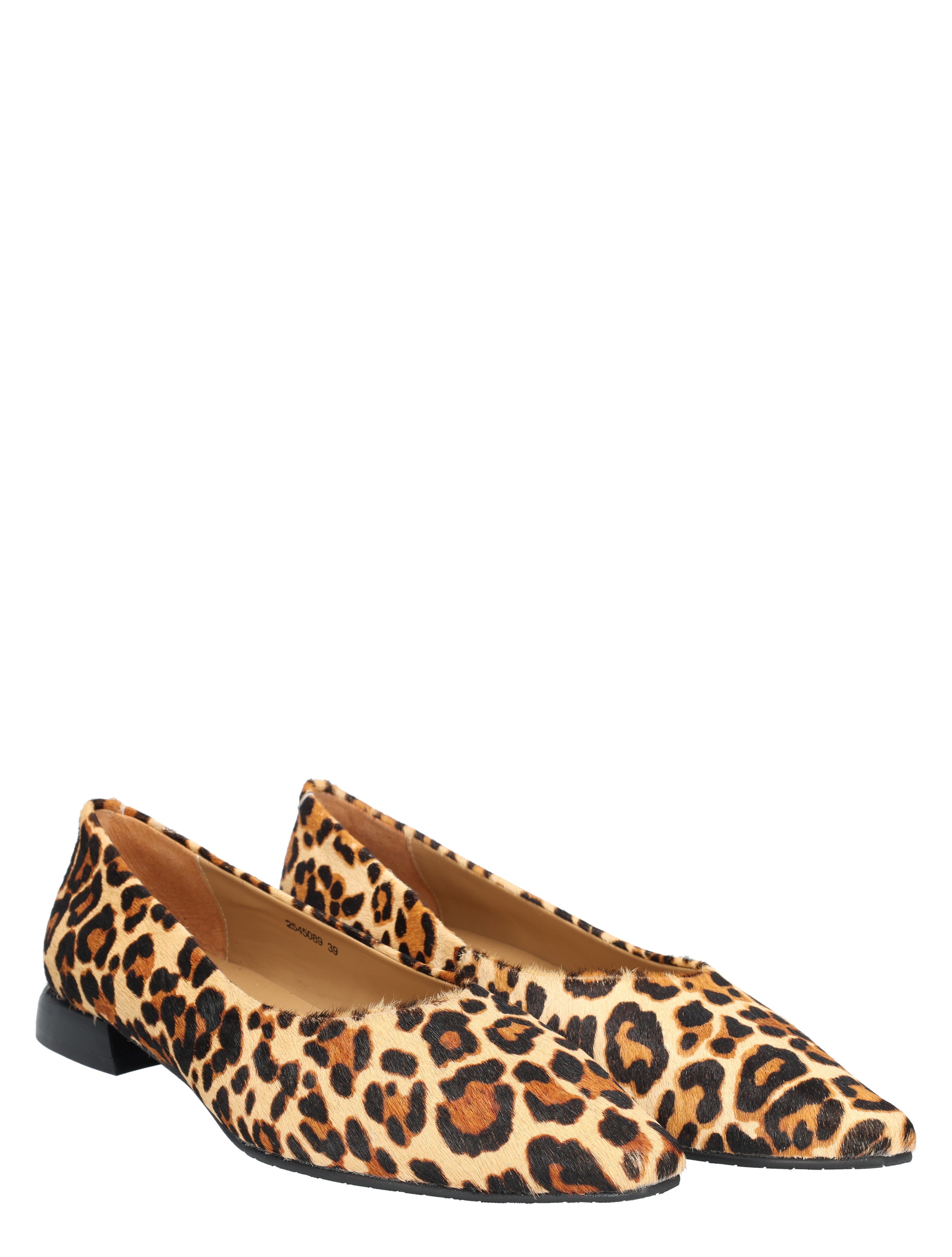 Di Lauro - Celia Brown Ponyhair Leopard - Dames - Ballerinas - 49494_21_5