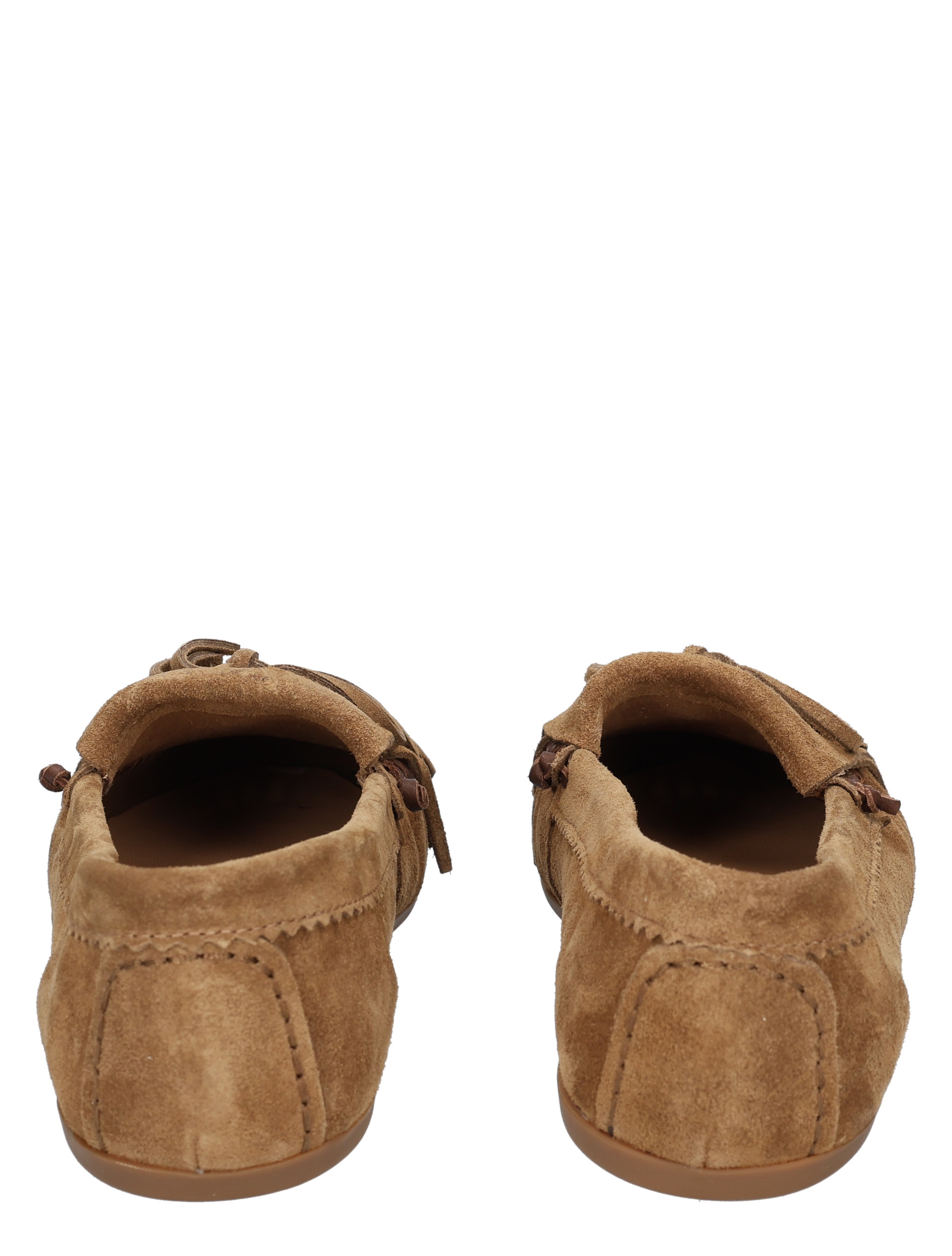 suede, moccasins, backless, brown, slip-on