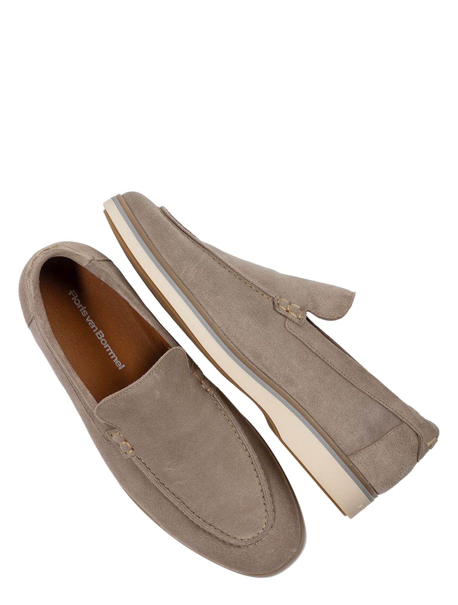 Floris van Bommel - De Stitser 40023 03.02 Light Brown H-Wijdte - Heren - Loafers - 51463_77_3
