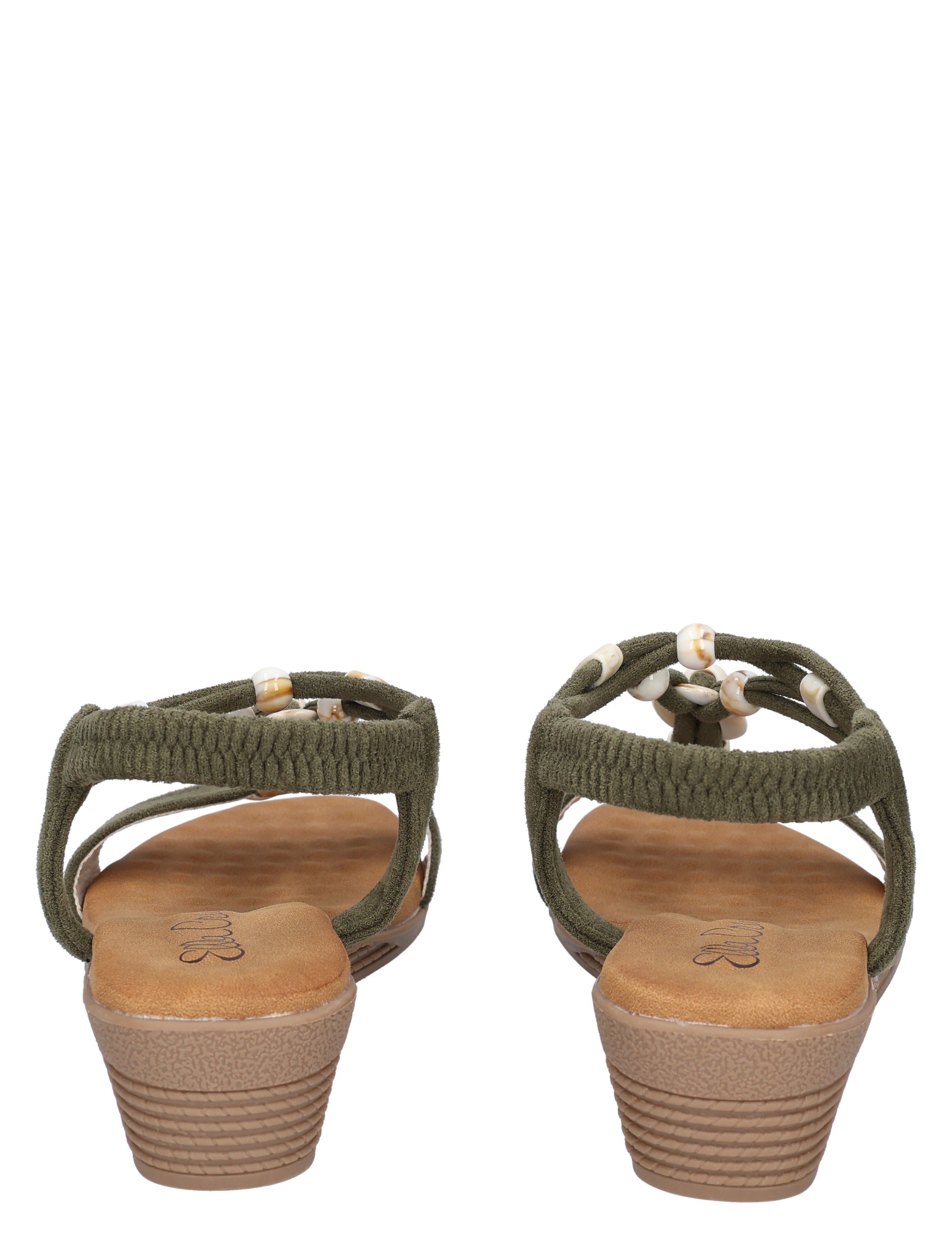 sandalen, hakken, riempjes, bandjes, beige-achtig