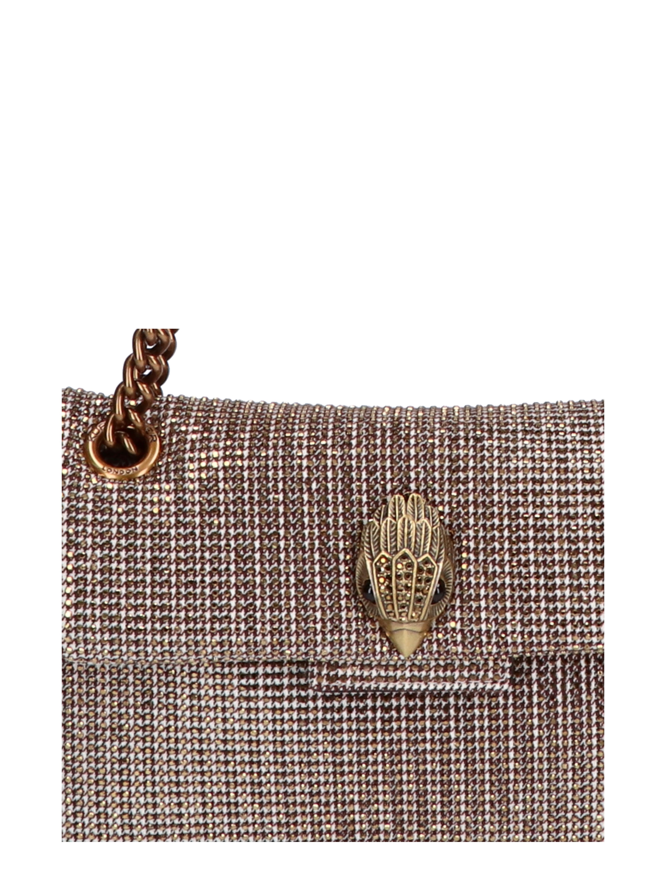 Kurt Geiger - Kensington Fabric Mini Bag Beige - Dames - Schoudertassen - 42464_53_2