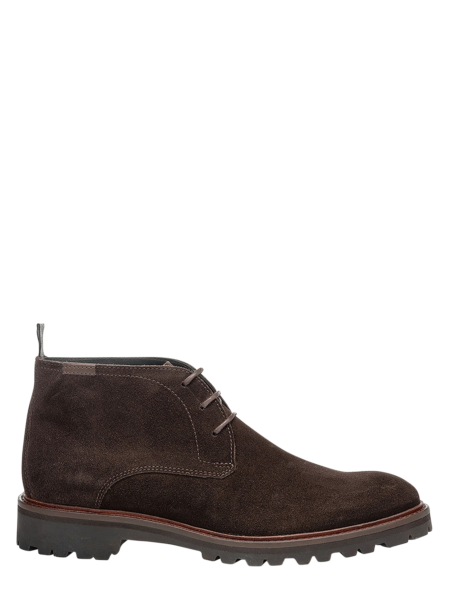 Floris van Bommel - Sturdi SFM-50082 01.35 Dark Brown G+ Wijdte - Heren - Boots - Veter Boots - 50136_22_1