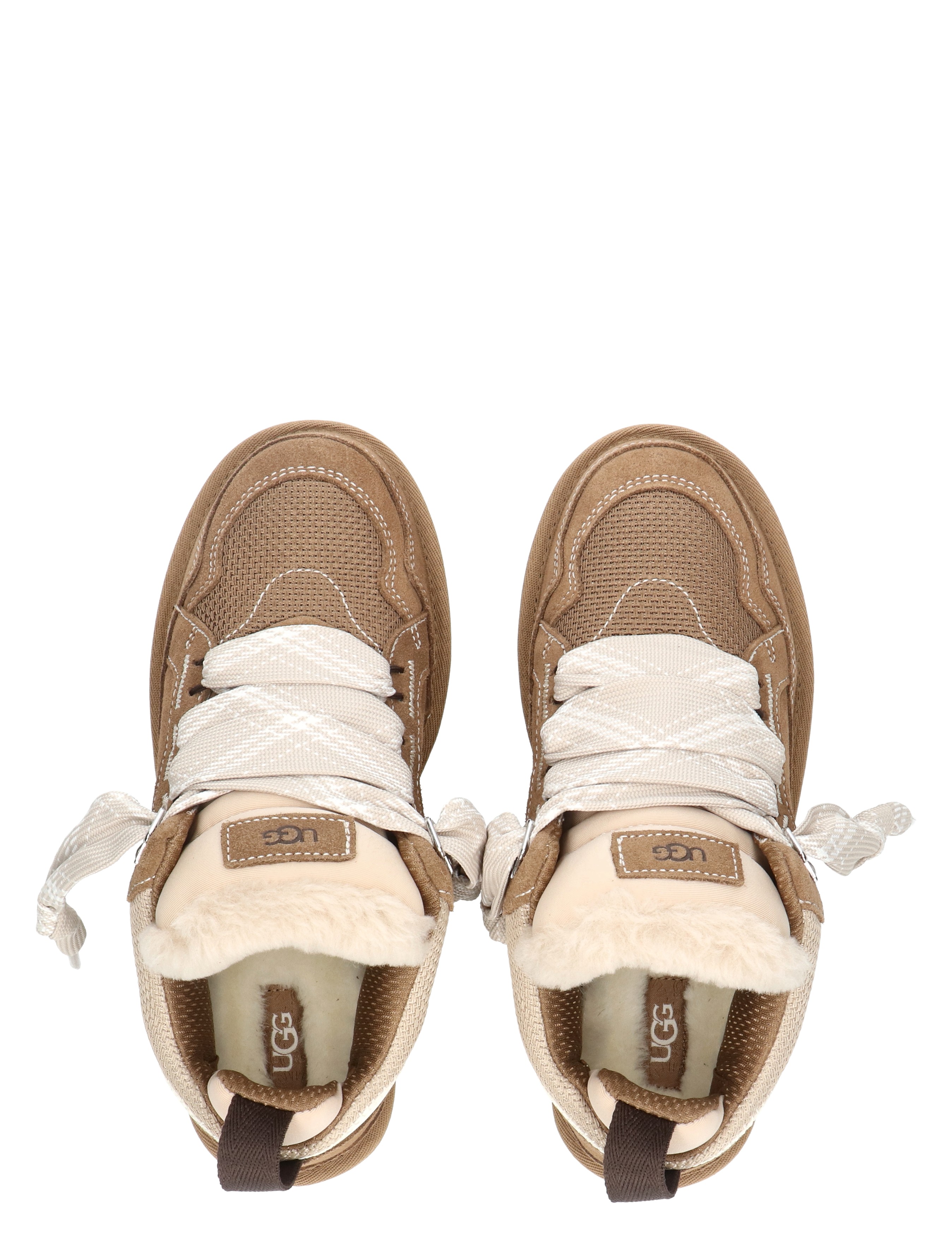 sneakers, woolly lining, tan, training shoes, tan