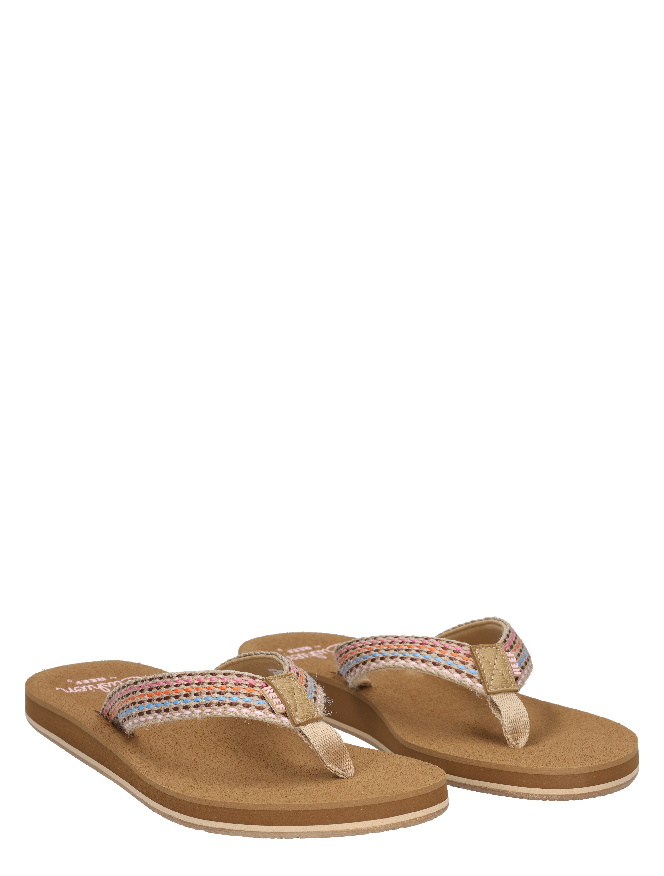 Reef - Baja Elena Brown Pink - Dames - Slippers - 47381_22_6