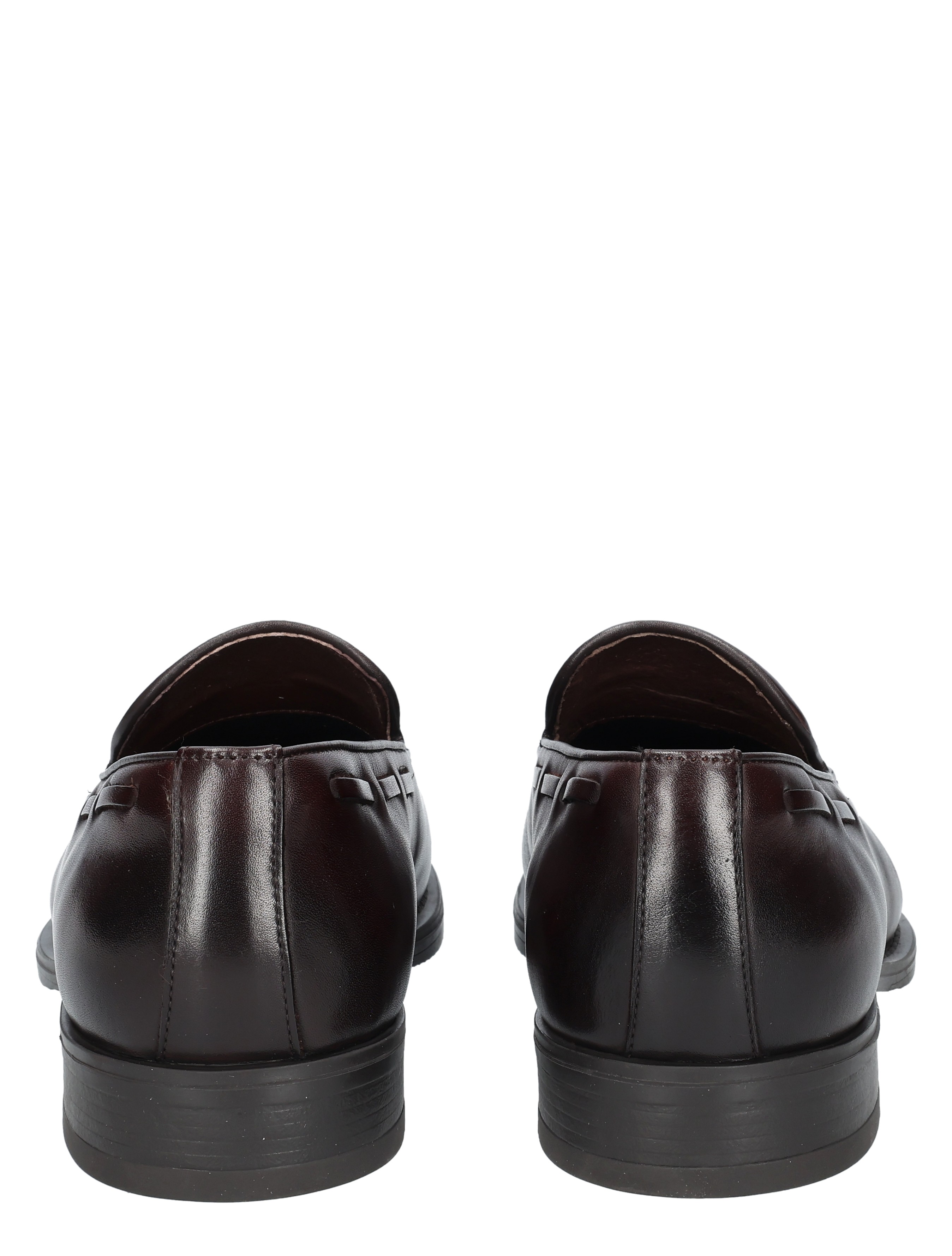 laarzen, riemenloze loafer, leren, zwart, slip-on